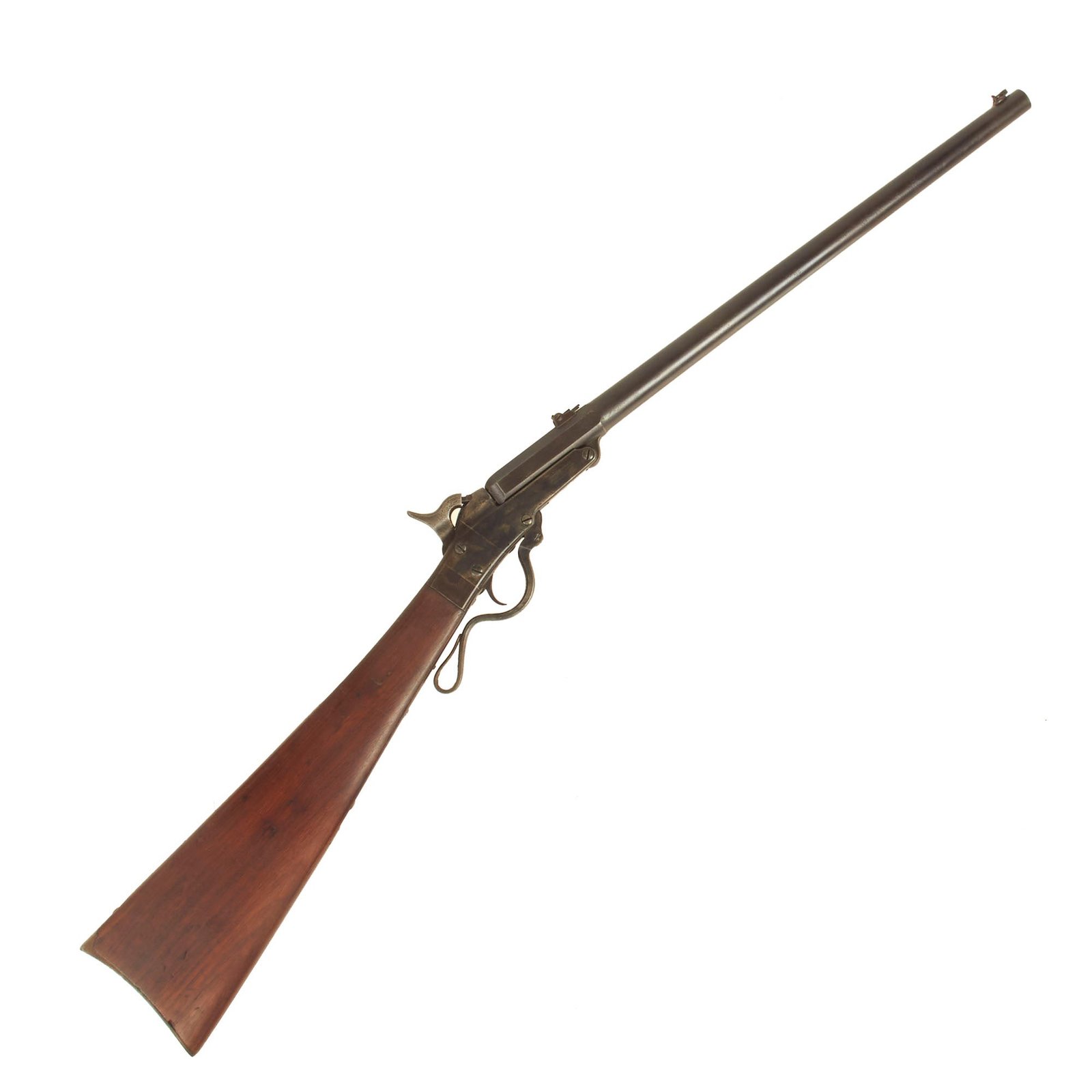 Buy Original U.S. Civil War Maynard Second Model Percussion Cavalry Carbine in .50 Caliber - Serial 21196 | Original Firearms Antique For Sale