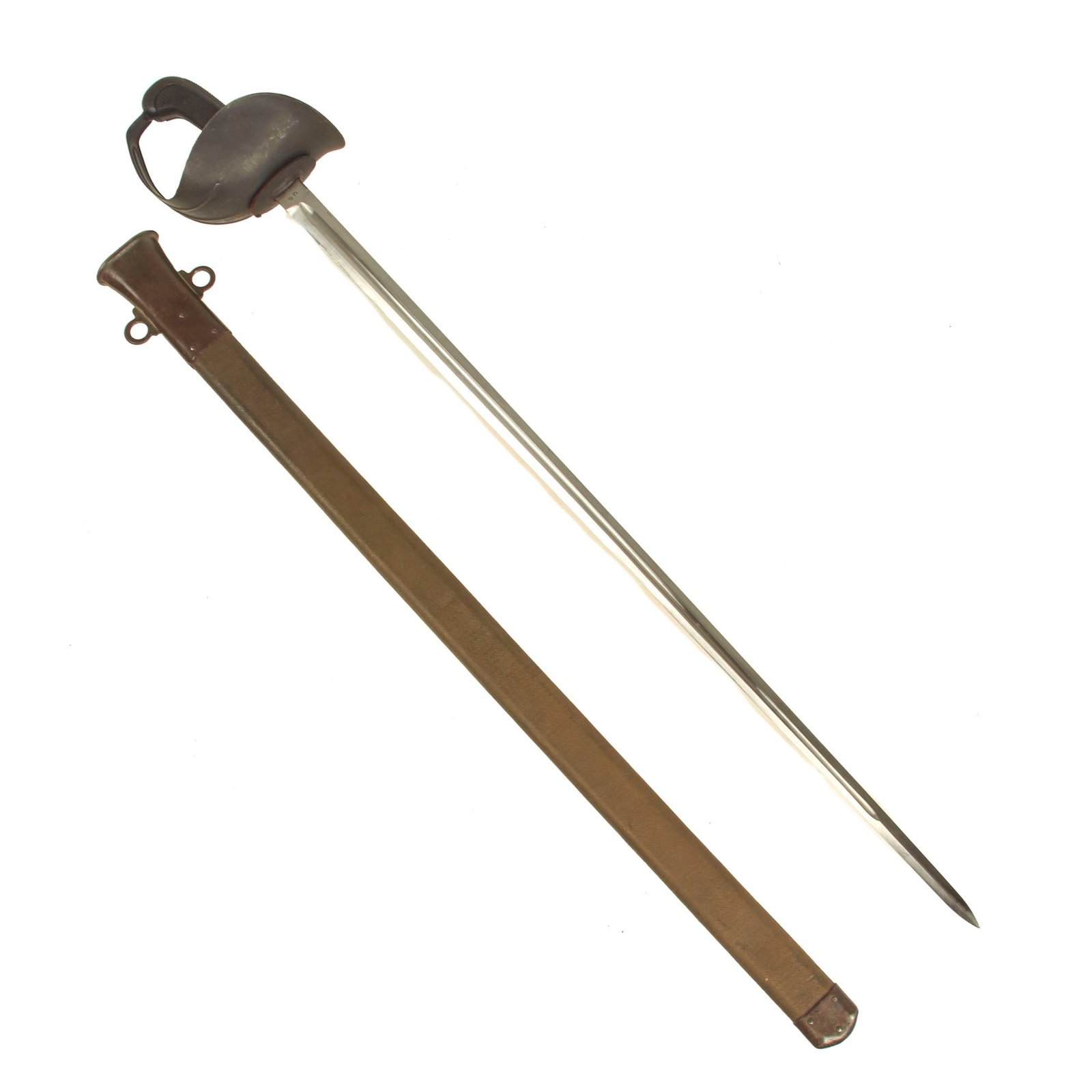 Buy Original U.S. WWI Excellent Condition Model 1913 Cavalry Saber Patton Sword by L.F. & C - Dated 1918 | Original Firearms Antique For Sale
