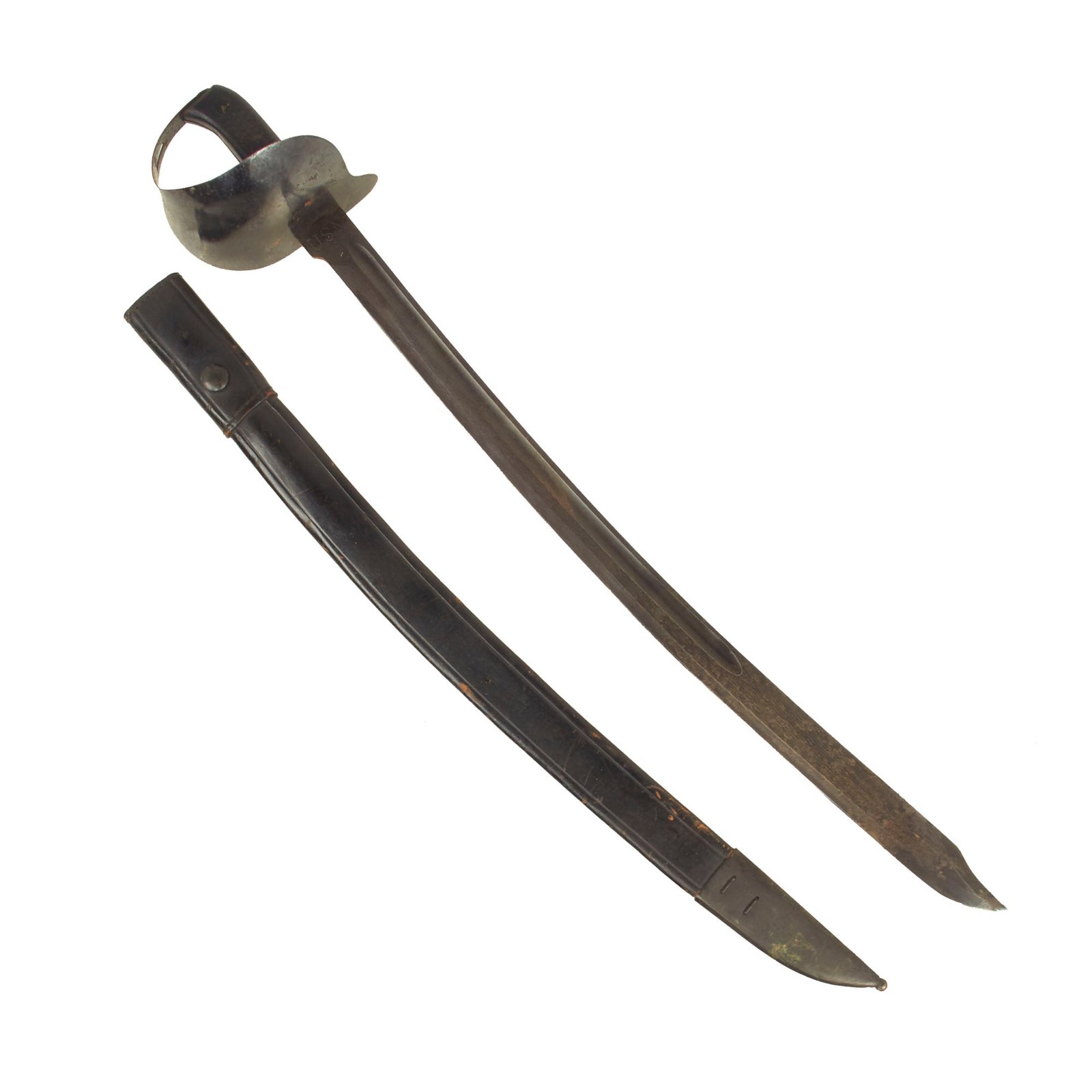 Buy Original U.S. WWI US Navy Rare & Unissued M1917 Cutlass With Original Scabbard | Original Firearms Antique For Sale