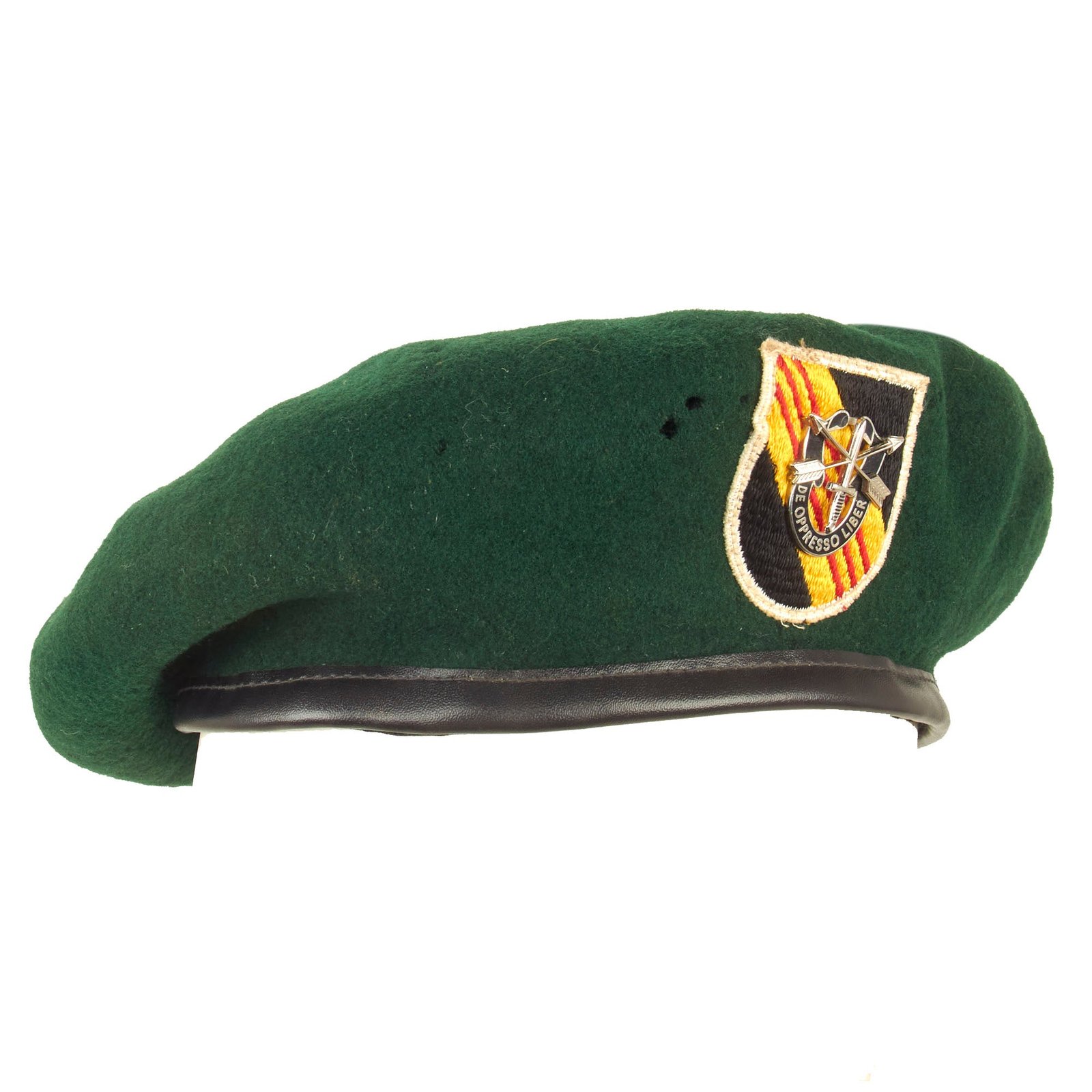 Buy Original U.S. Vietnam War 5th Special Forces Group Airborne Green Beret | Original Firearms Antique For Sale