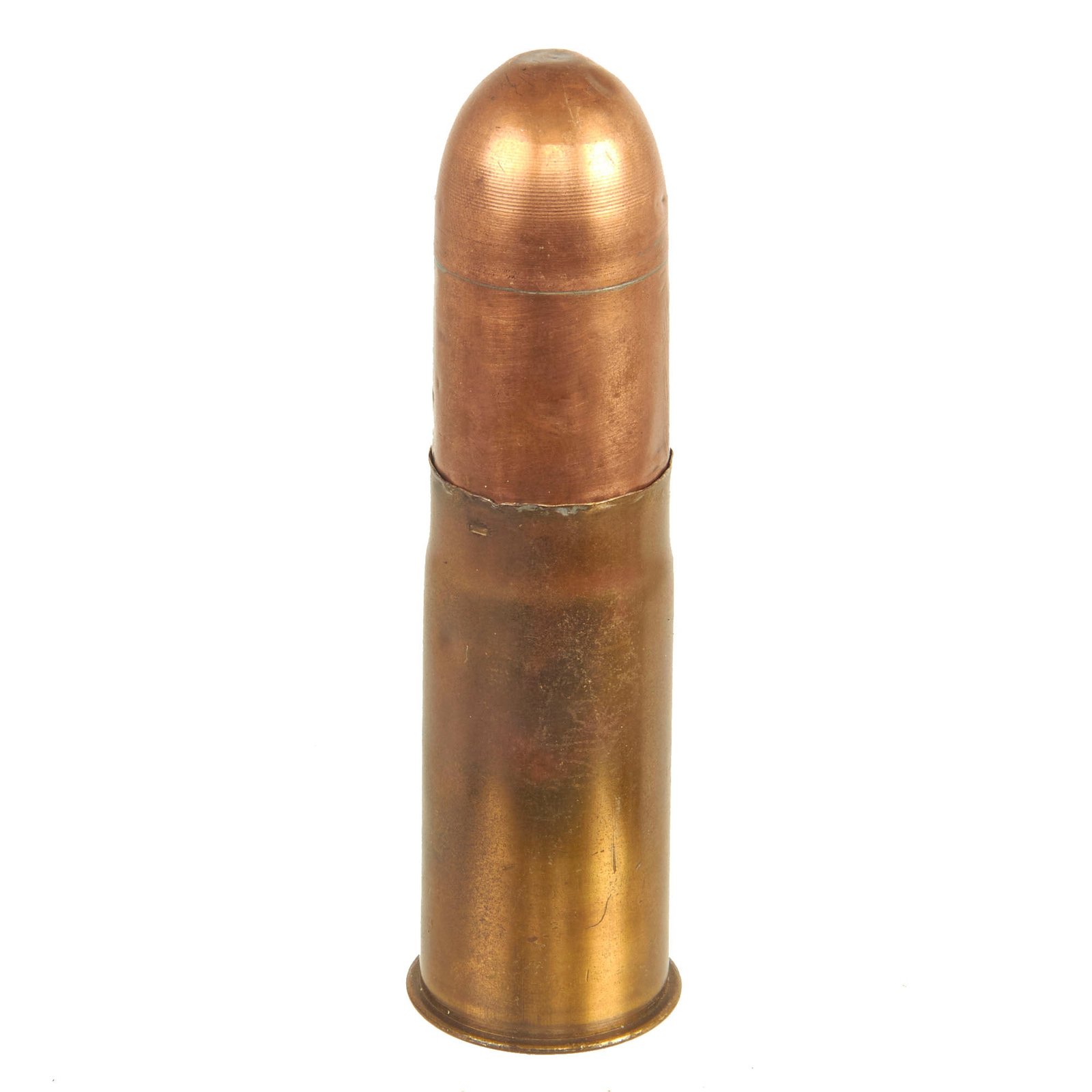 Buy Original Imperial German Inert 37mm Hotchkiss Revolving Cannon Round Dated 1888 | Original Firearms Antique For Sale