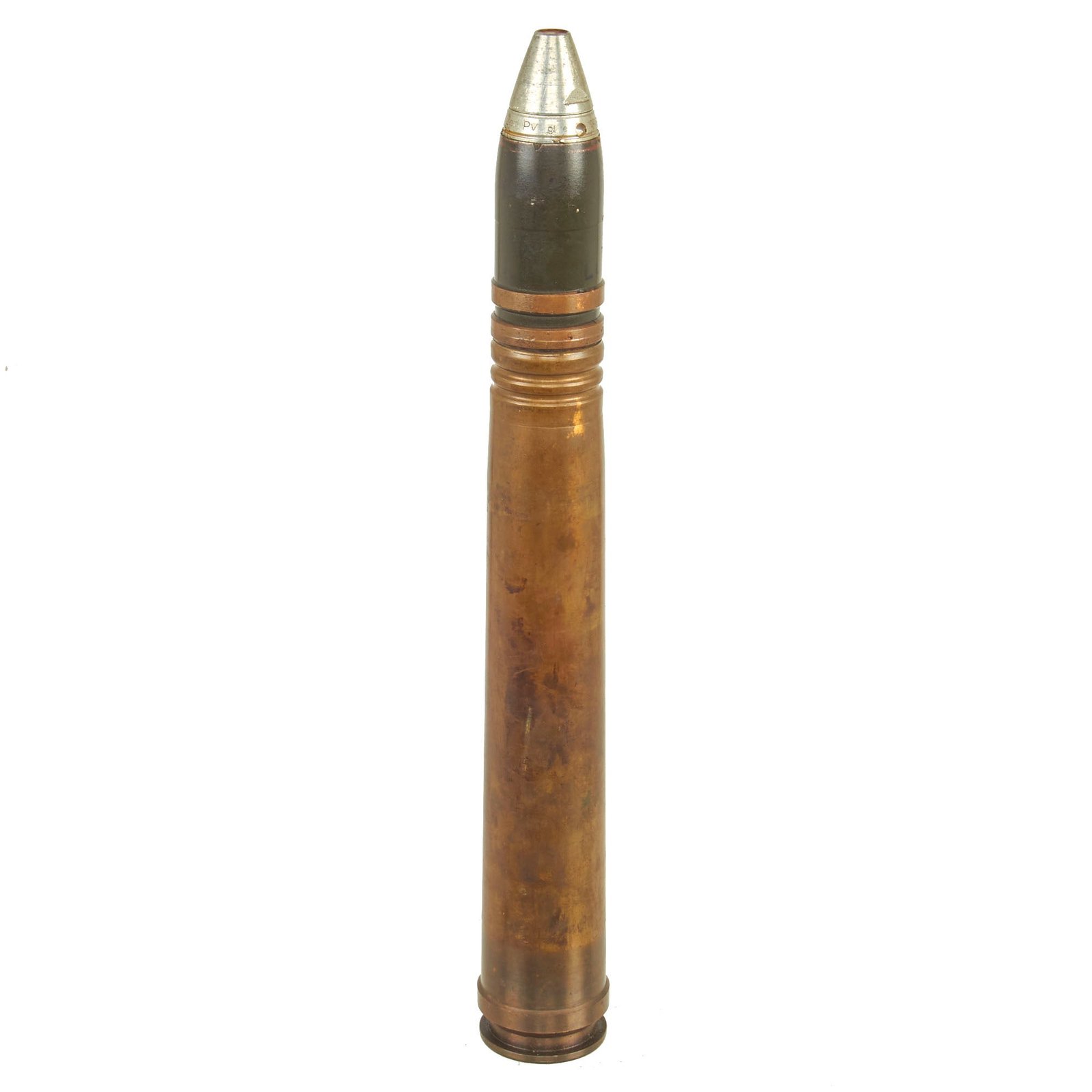 Buy Original German WWII Inert 3.7cm Flak 18 Anti-Aircraft Round - Dated 1938 | Original Firearms Antique For Sale