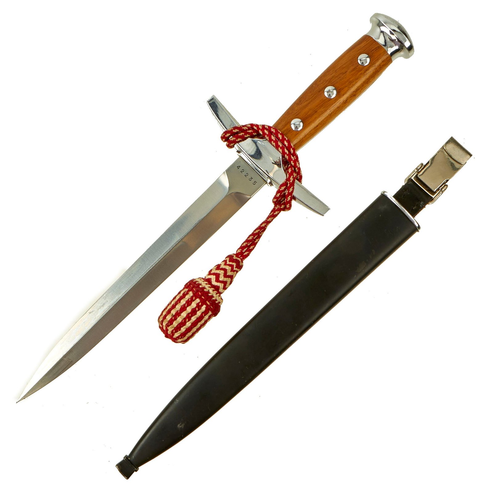 Buy Original WWII Swiss Model 1943 Officer's Dagger by SIG Neuhausen with Scabbard & Portepee | Original Firearms Antique For Sale