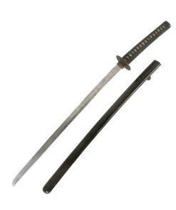 Buy Original Japanese 17th Century Edo Period Handmade Katana Sword by HIDETSUGU with Lacquered Scabbard | Original Firearms Antique For Sale