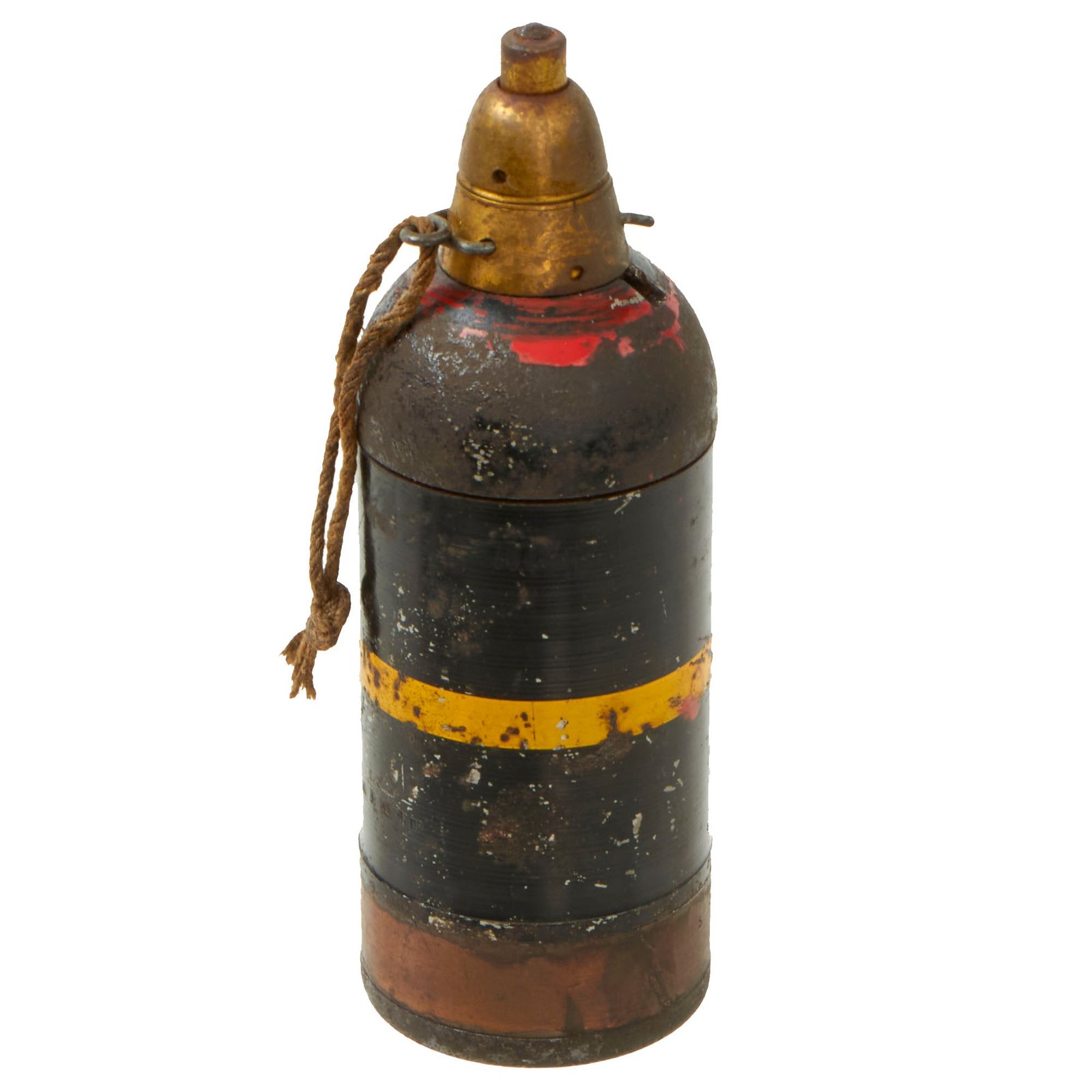 Buy Original Japanese WWII Inert Type 89 Knee Mortar 50mm Grenade Discharger Inert Round - Dated 1941 | Original Firearms Antique For Sale