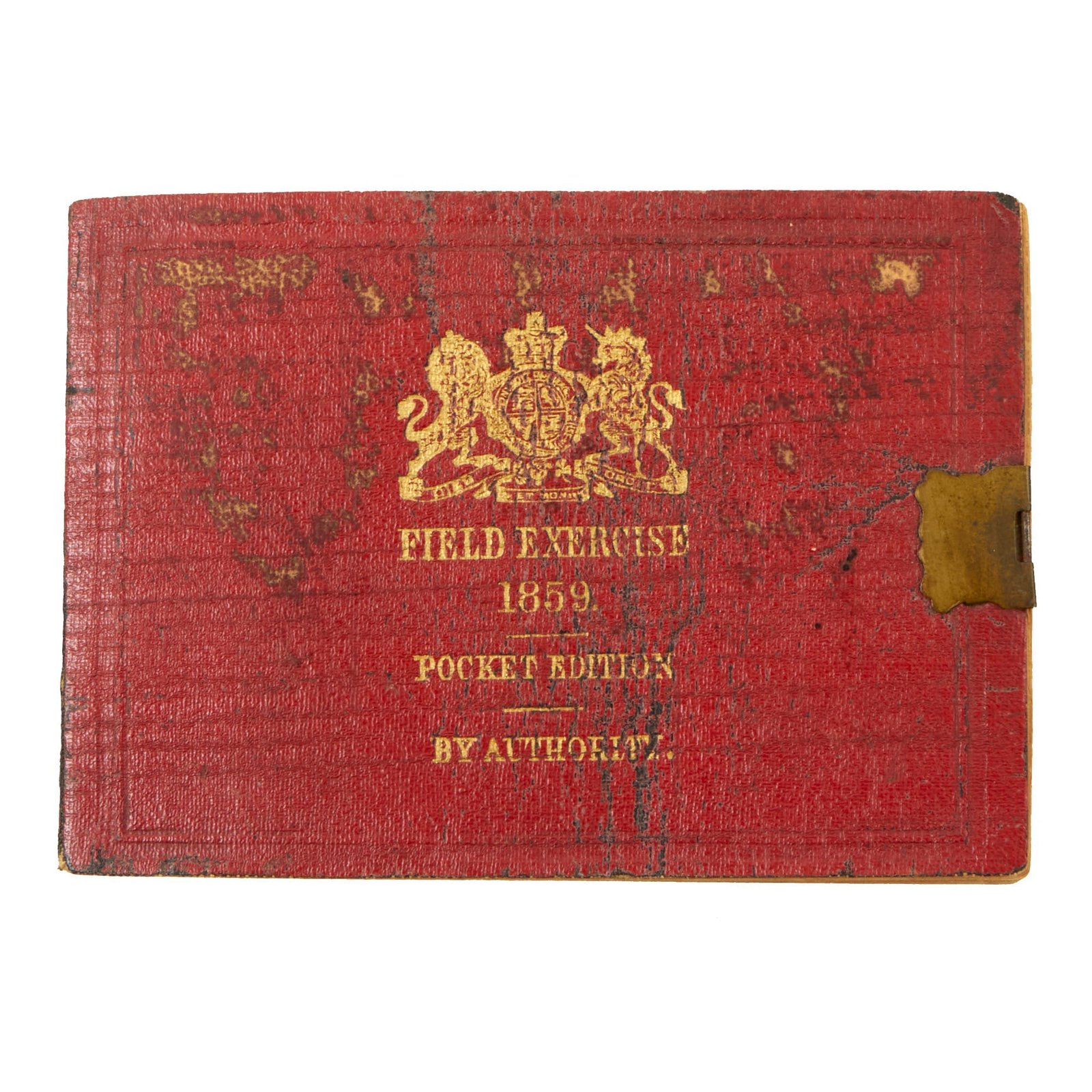 Buy Original British Victorian Pocked Edition 1859 Field Manual of Artillery Exercises Published by Authority in 1860 | Original Firearms Antique For Sale