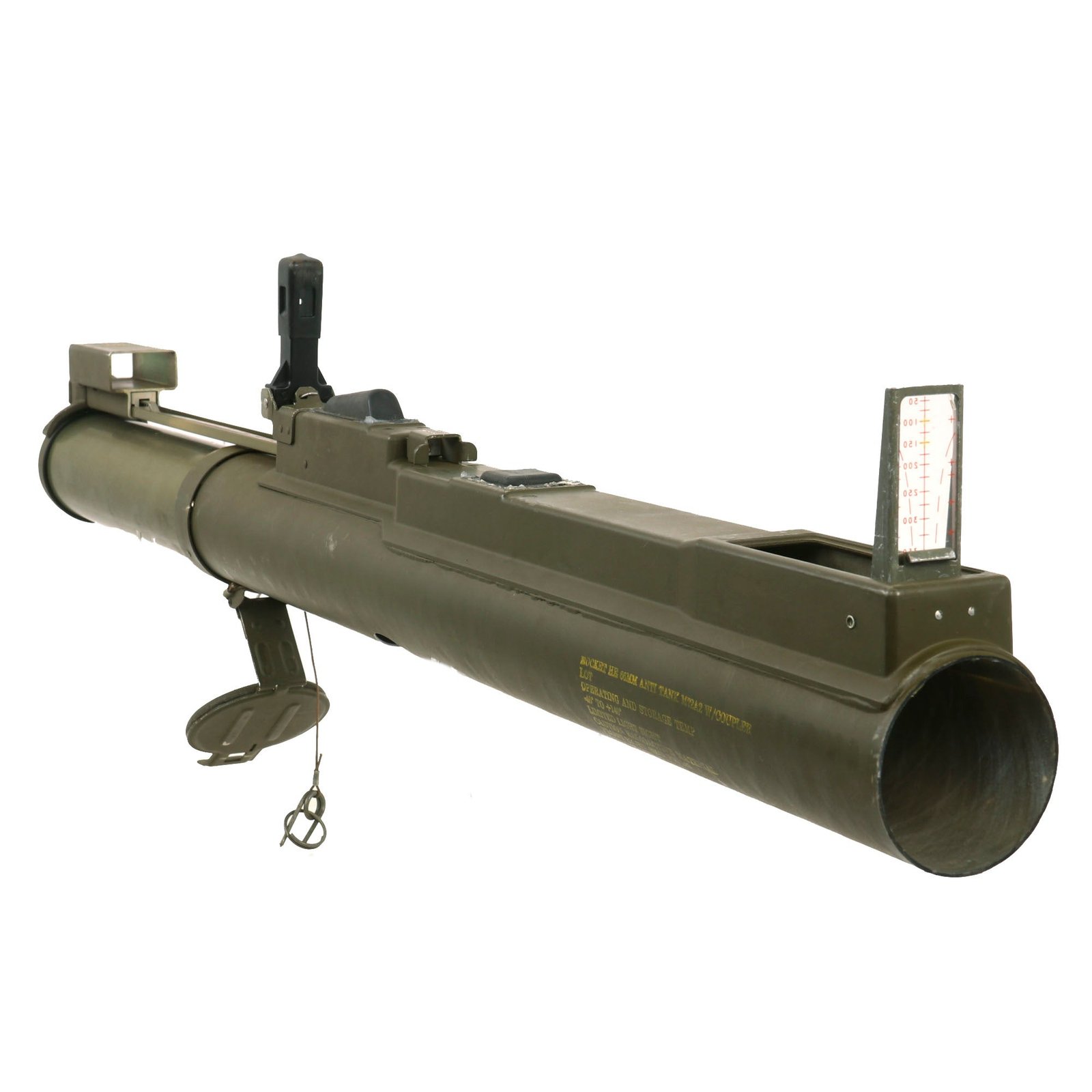 Buy Original U.S. Post Vietnam War Era M72A2 Light Anti-Armor Weapon “LAW” Tube - INERT | Original Firearms Antique For Sale