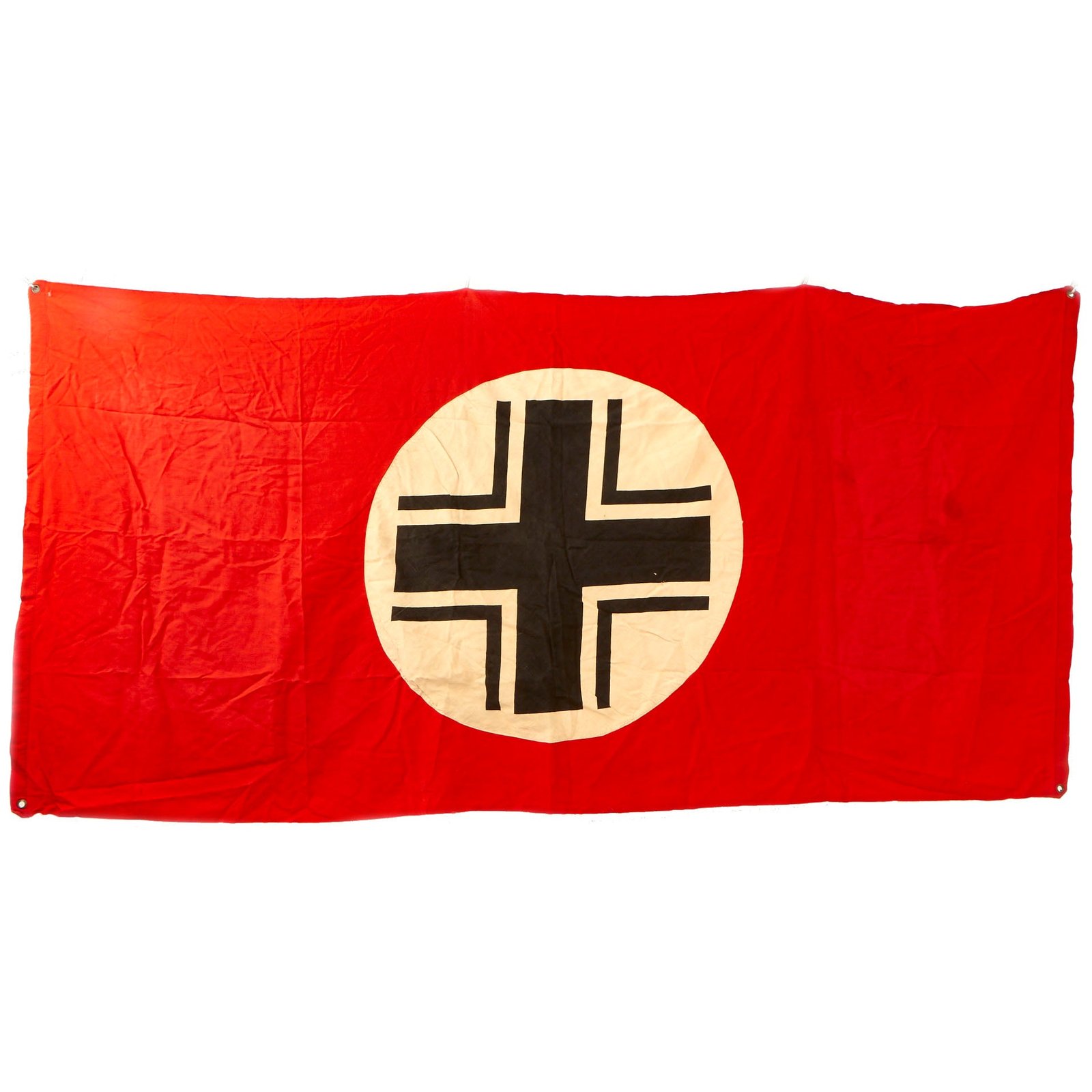 Buy Original German WWII Balkenkreuz (Beam Cross) Panzer Tank & Vehicle Identification Flag - 36" x 71" | Original Firearms Antique For Sale