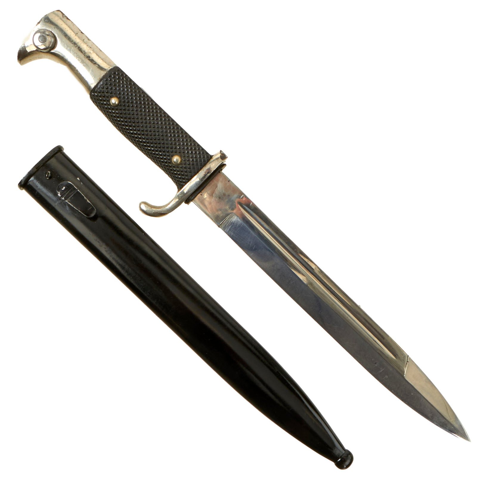 Buy Original German WWII Heer Army Short 98k Dress Bayonet with Scabbard - Unmarked | Original Firearms Antique For Sale