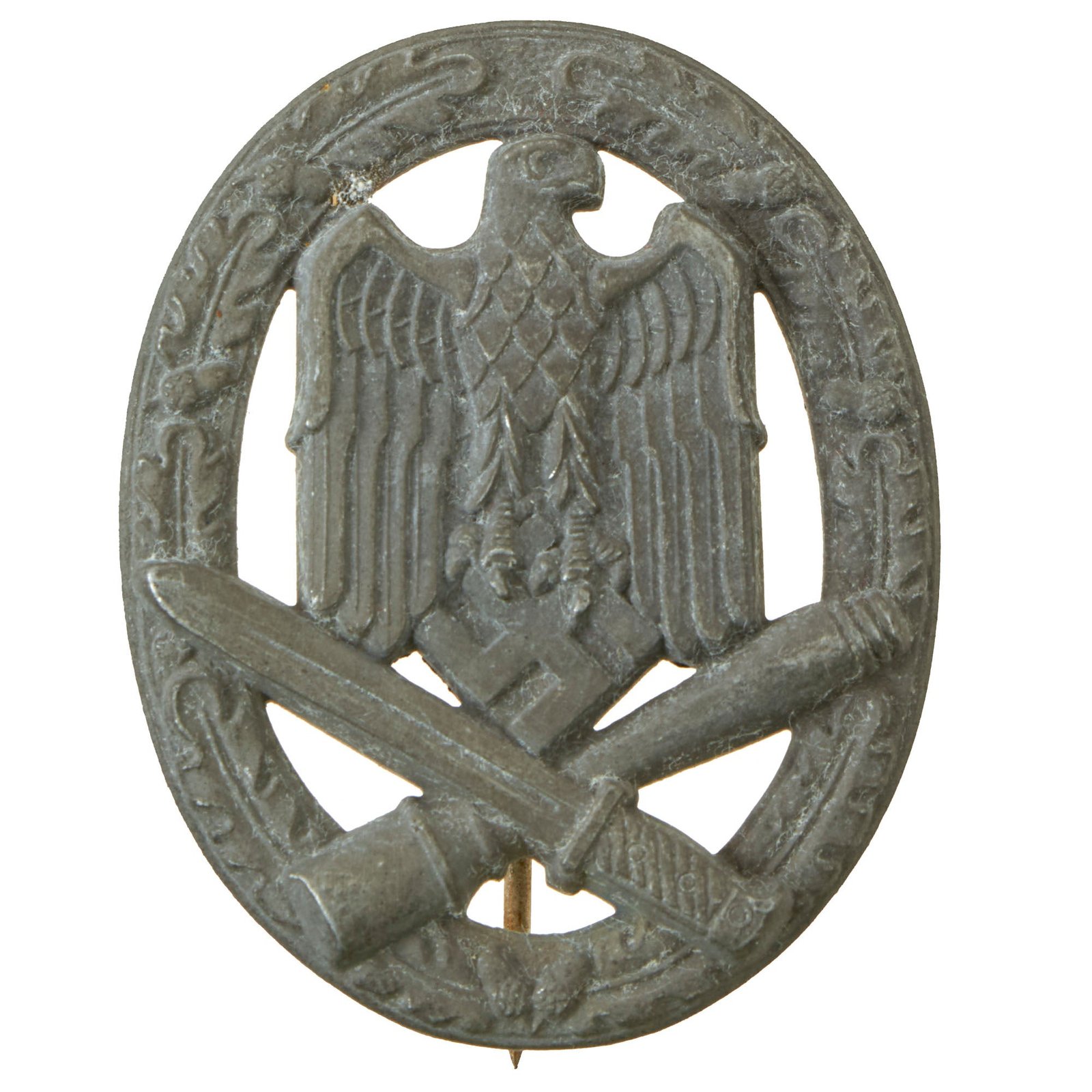 Buy Original German WWII Silver Grade General Assault Badge by Josef Feix & Söhne | Original Firearms Antique For Sale