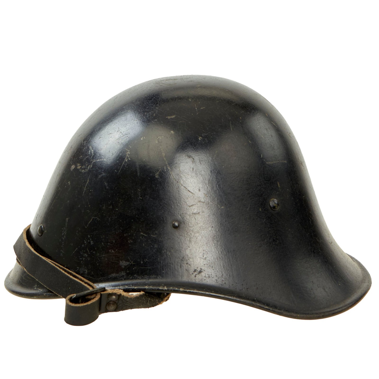 Buy Original Netherlands WWII Dutch M23/27 Steel Helmet - Complete | Original Firearms Antique For Sale