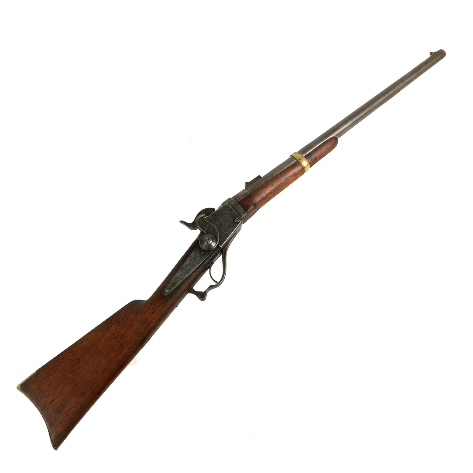 Buy Original U.S. Civil War Starr Model 1858 Capping Breech Loader Saddle Ring Carbine - Matching Serial 6579 | Original Firearms Antique For Sale