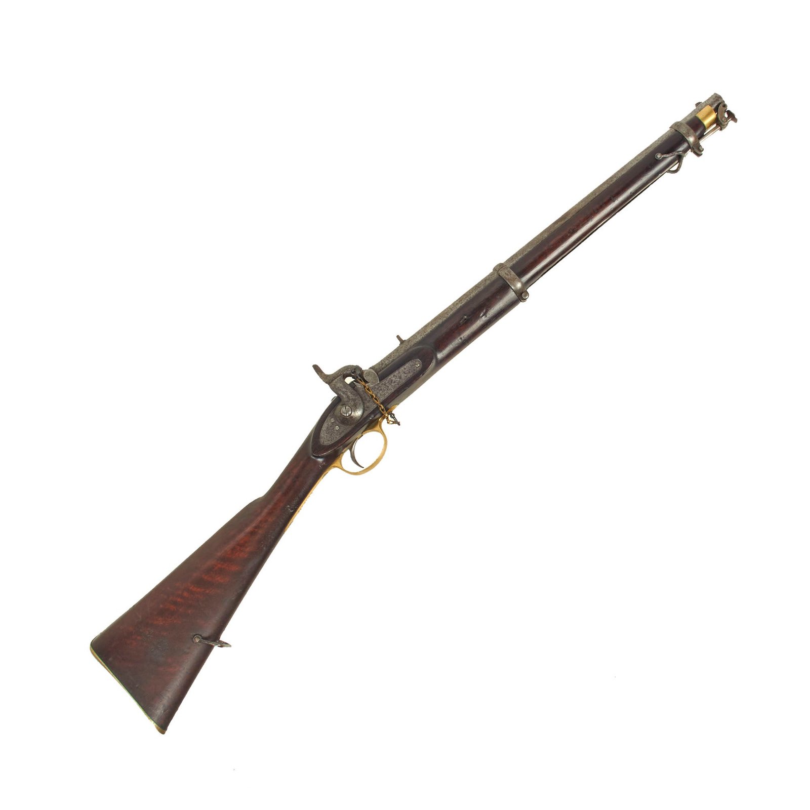 Buy Original British Victorian P-1856 Tower "East India" Percussion Cavalry Carbine with Bombay Arsenal Markings - dated 1857 | Original Firearms Antique For Sale