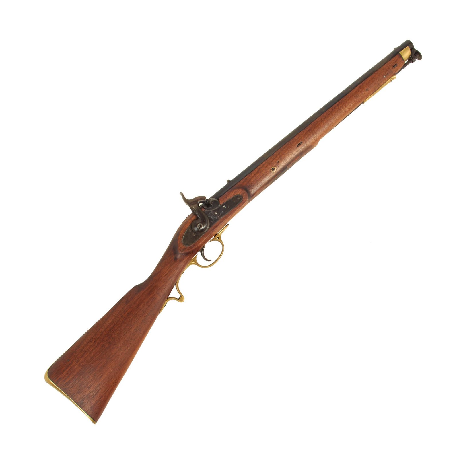 Buy Original British Victorian Saddle Ring Percussion Cavalry Carbine marked to Royal 1st Devonshire Yeomanry Cavalry - dated 1844 | Original Firearms Antique For Sale