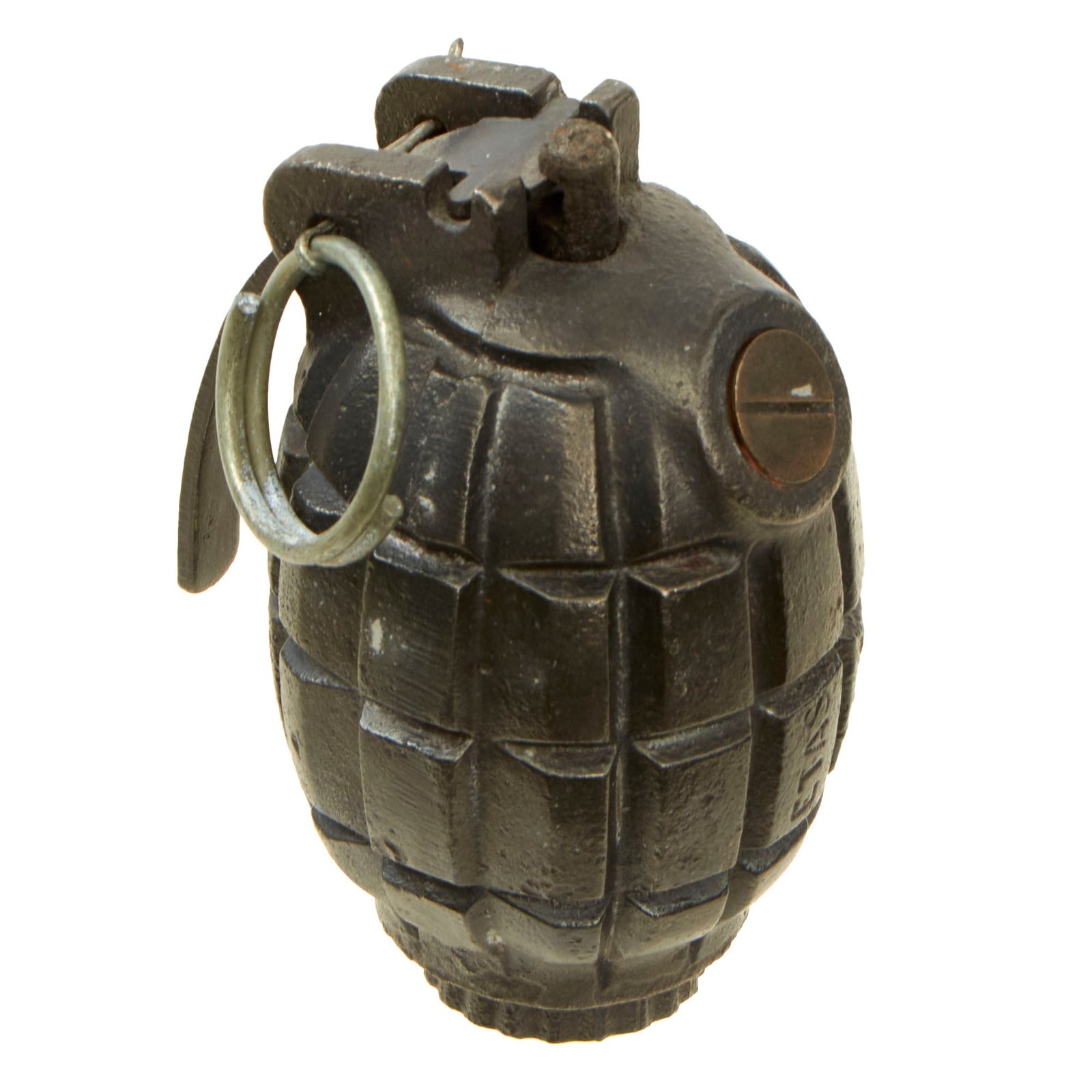 Buy Original British WWII Inert Mills Bomb No. 36M MKII Grenade by Patent Die Casting - Dated 1940 | Original Firearms Antique For Sale