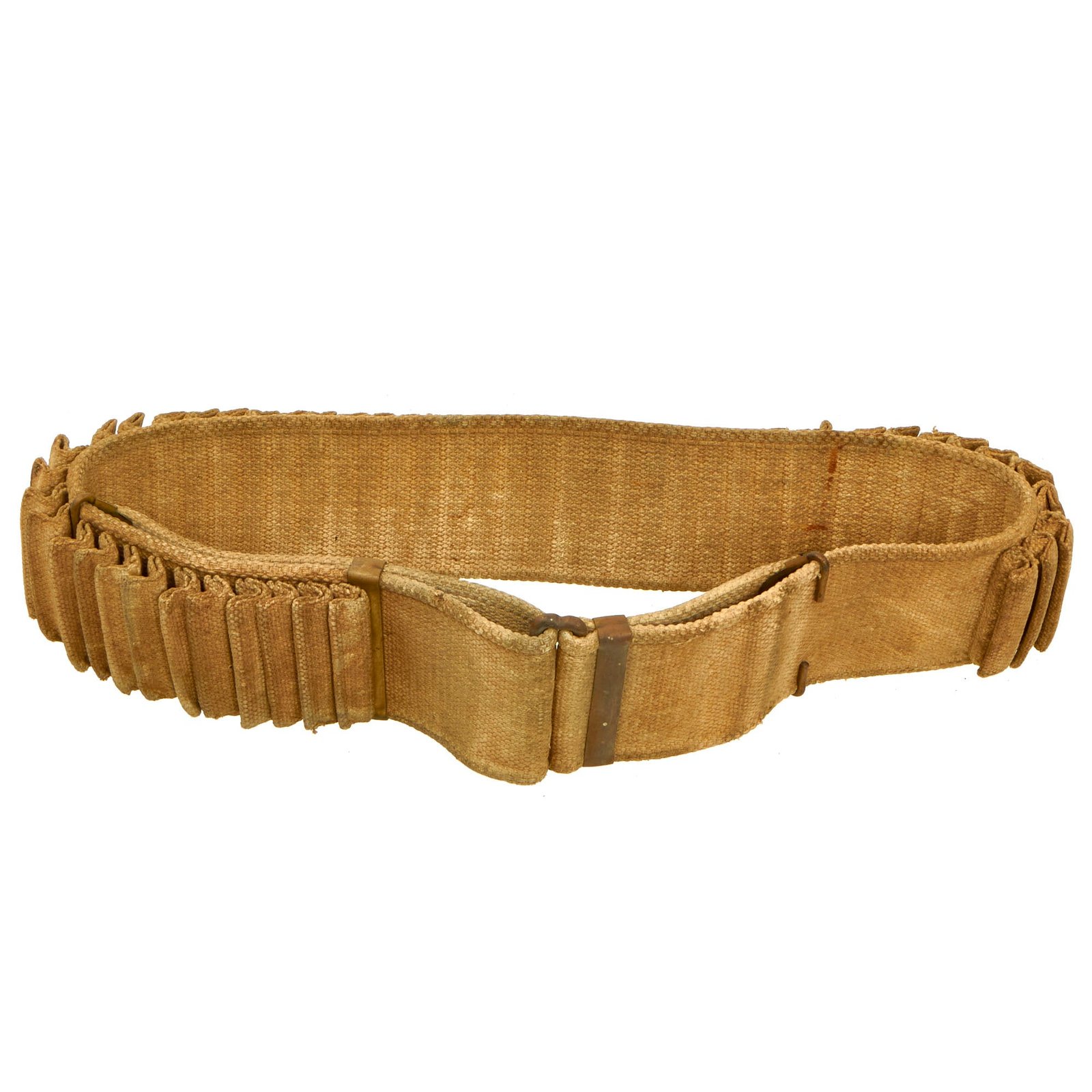 Buy Original U.S. Spanish American War Era .30-40 Krag Rifle Ammunition Belt by Mills & Orndorff | Original Firearms Antique For Sale