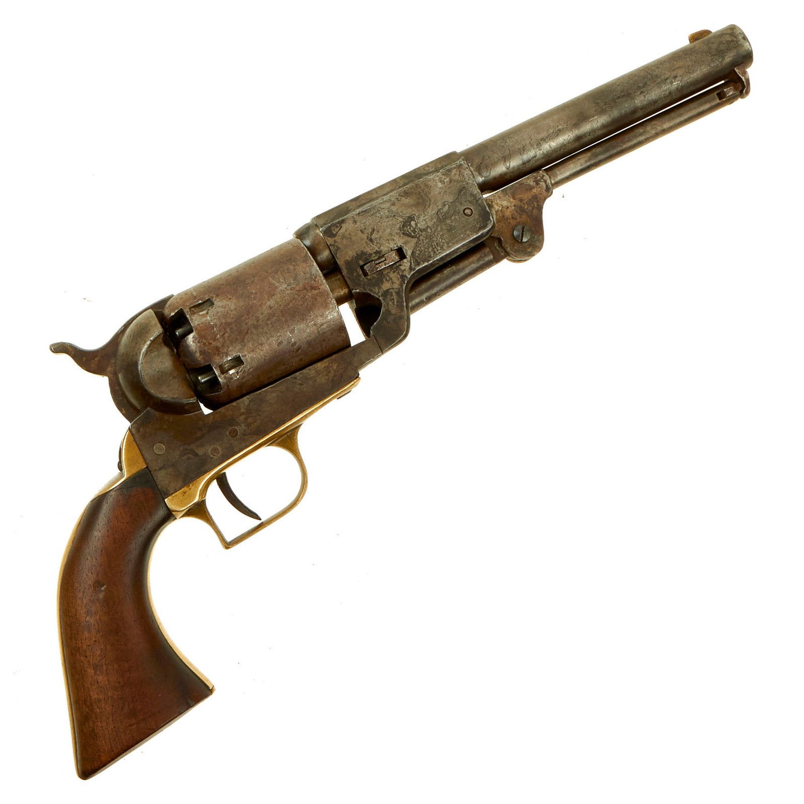 Buy Original Rare U.S. Civil War Era Colt 2nd Model 1848 "Dragoon" .44cal Percussion Army Revolver made in 1850  - Matching Serial 8675 | Original Firearms Antique For Sale