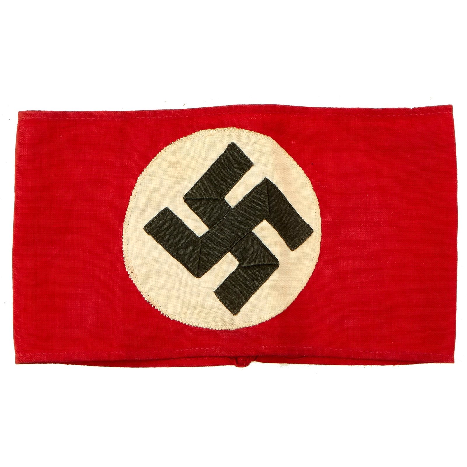 Buy Original German Early WWII NSDAP Multi-piece Cotton Armband | Original Firearms Antique For Sale