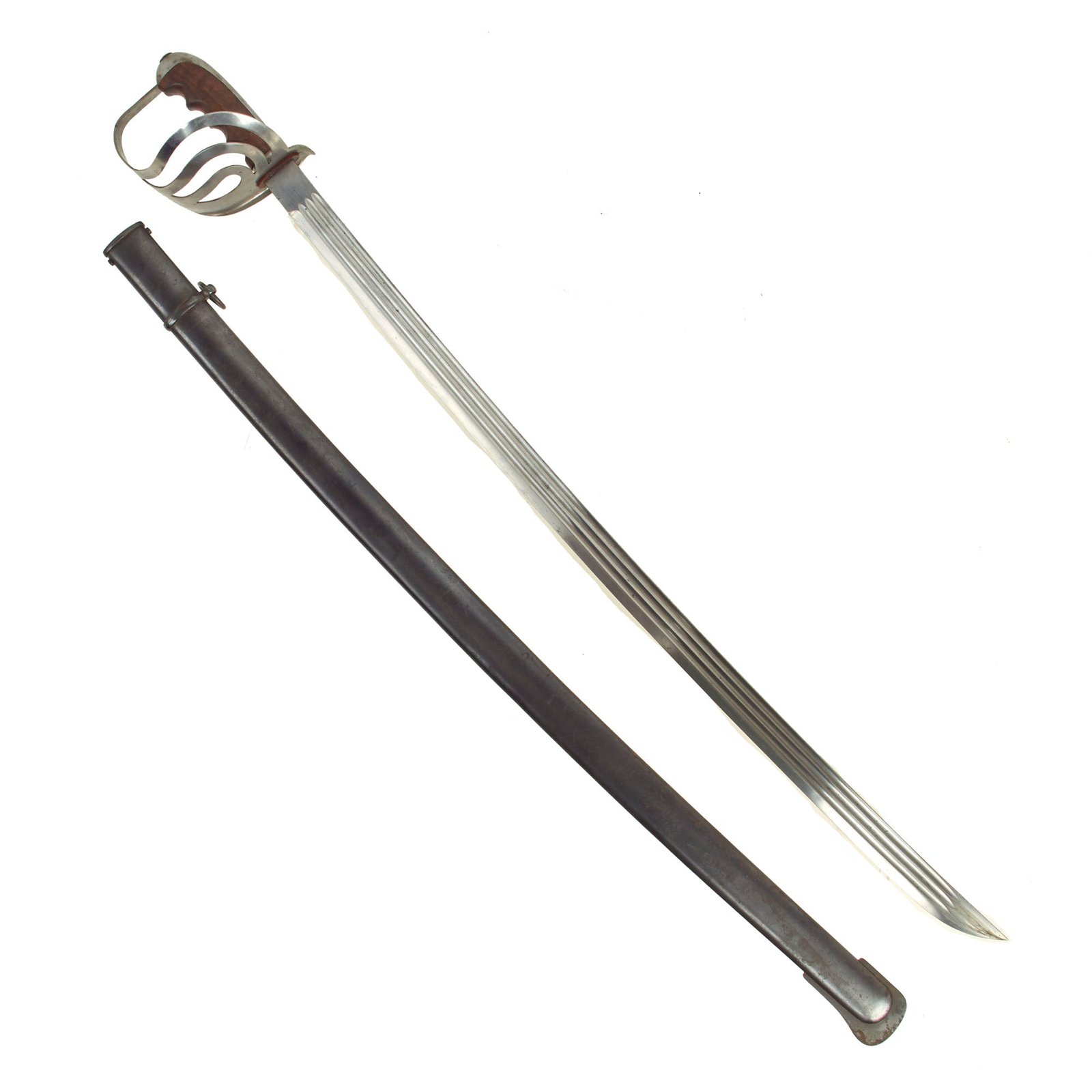Buy Original German Pre-WWII Weimar Republic Experimental Reichswehr Cavalry Saber by Weyersberg Kirschbaum & Co. with Scabbard - dated 1929 | Original Firearms Antique For Sale