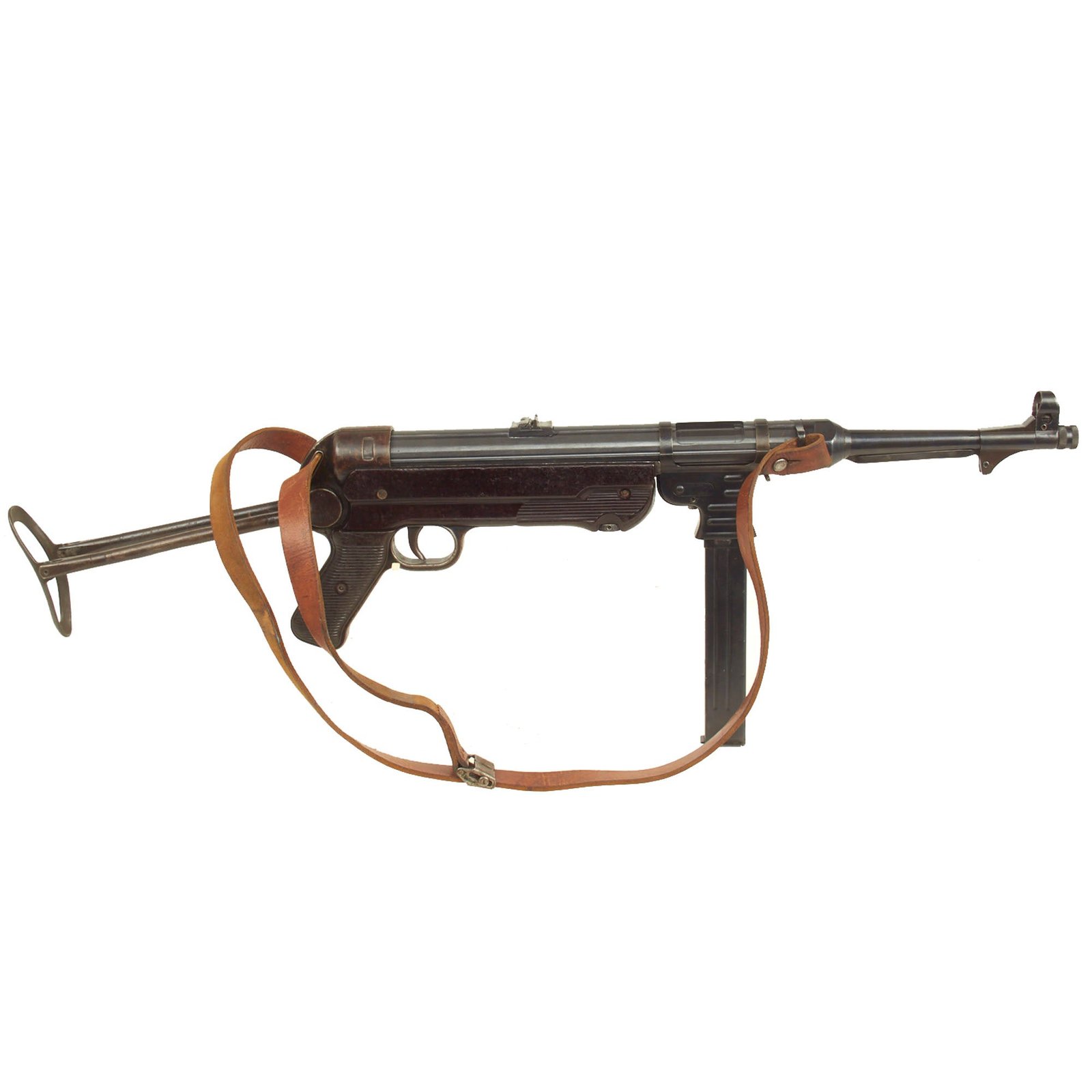 Buy Original German WWII 1943 dated MP 40 Display Gun by Steyr with Post-War Sling & Magazine - Serial 9167M | Original Firearms Antique For Sale
