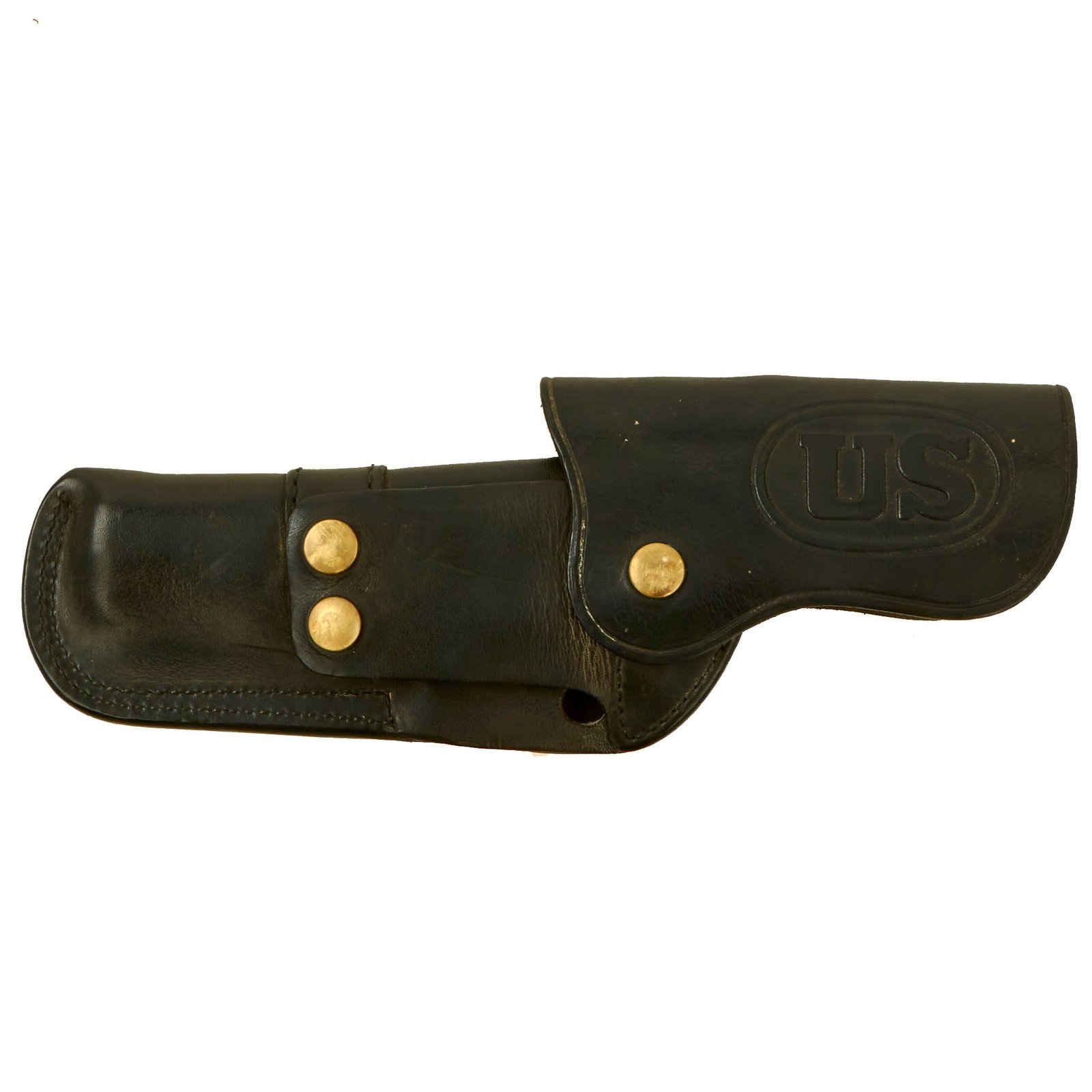 Buy Original U.S. Vietnam War Era Experimental M66 Ambidextrous Leather Holster by Bianchi for the Colt M1911 | Original Firearms Antique For Sale