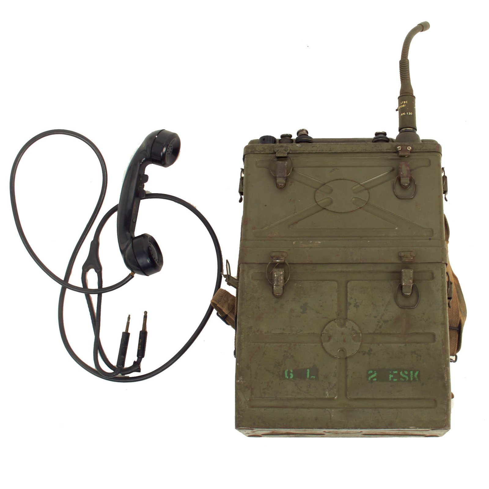 Buy Original WWII U.S. Signal Corps BC-1000 Backpack Radio Receiver and Transmitter - Dated 1944 | Original Firearms Antique For Sale