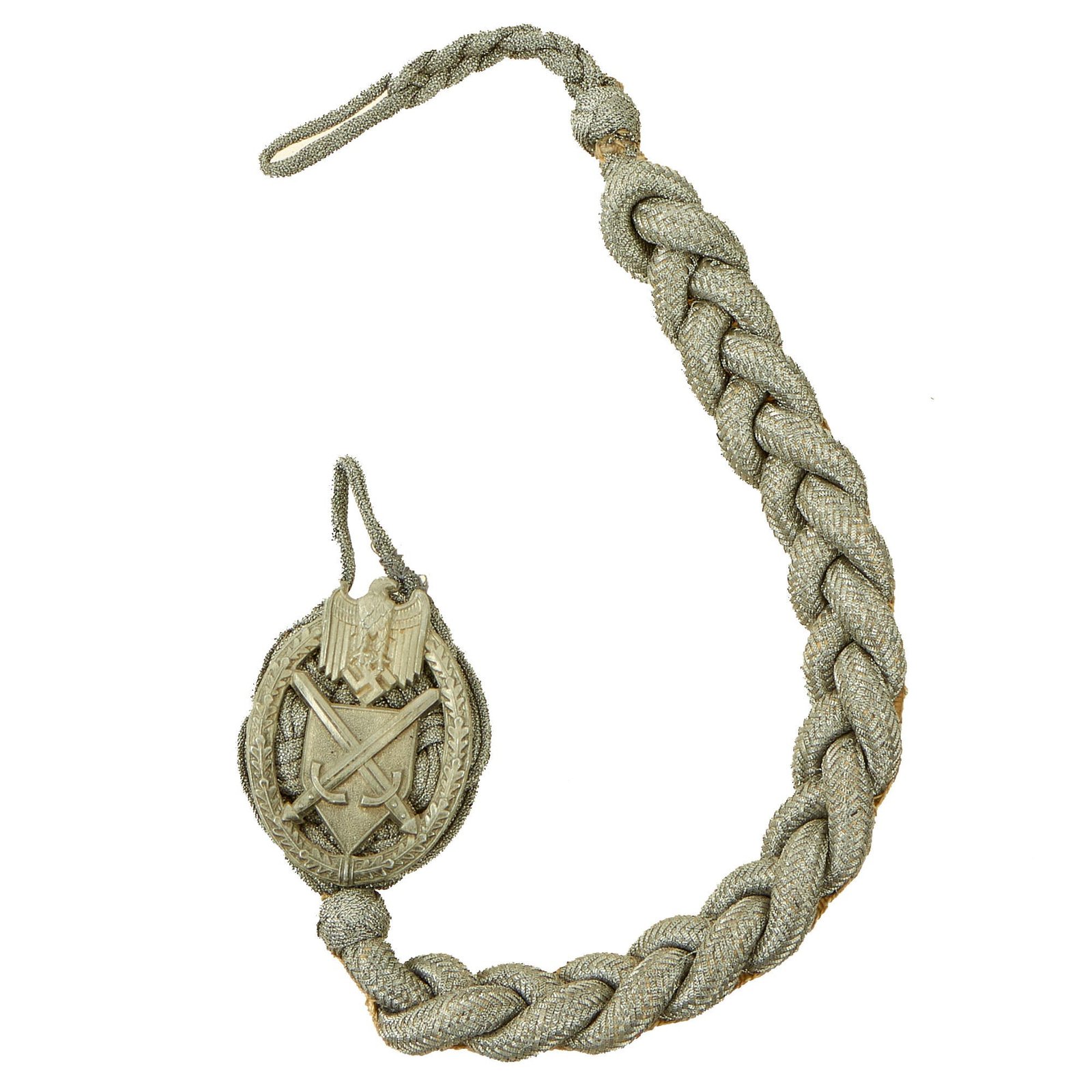 Buy Original German WWII 2nd Pattern Grade I Heer Army Marksmanship Lanyard | Original Firearms Antique For Sale