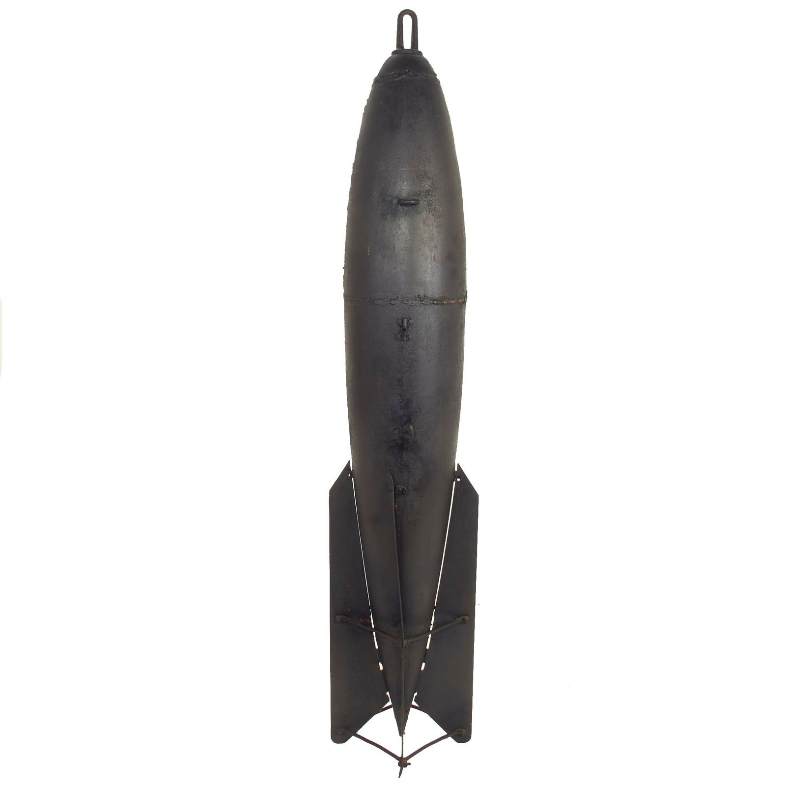 Buy Original U.S. WWI 250lb Aerial Demolition Bomb with End Loop Fitting | Original Firearms Antique For Sale