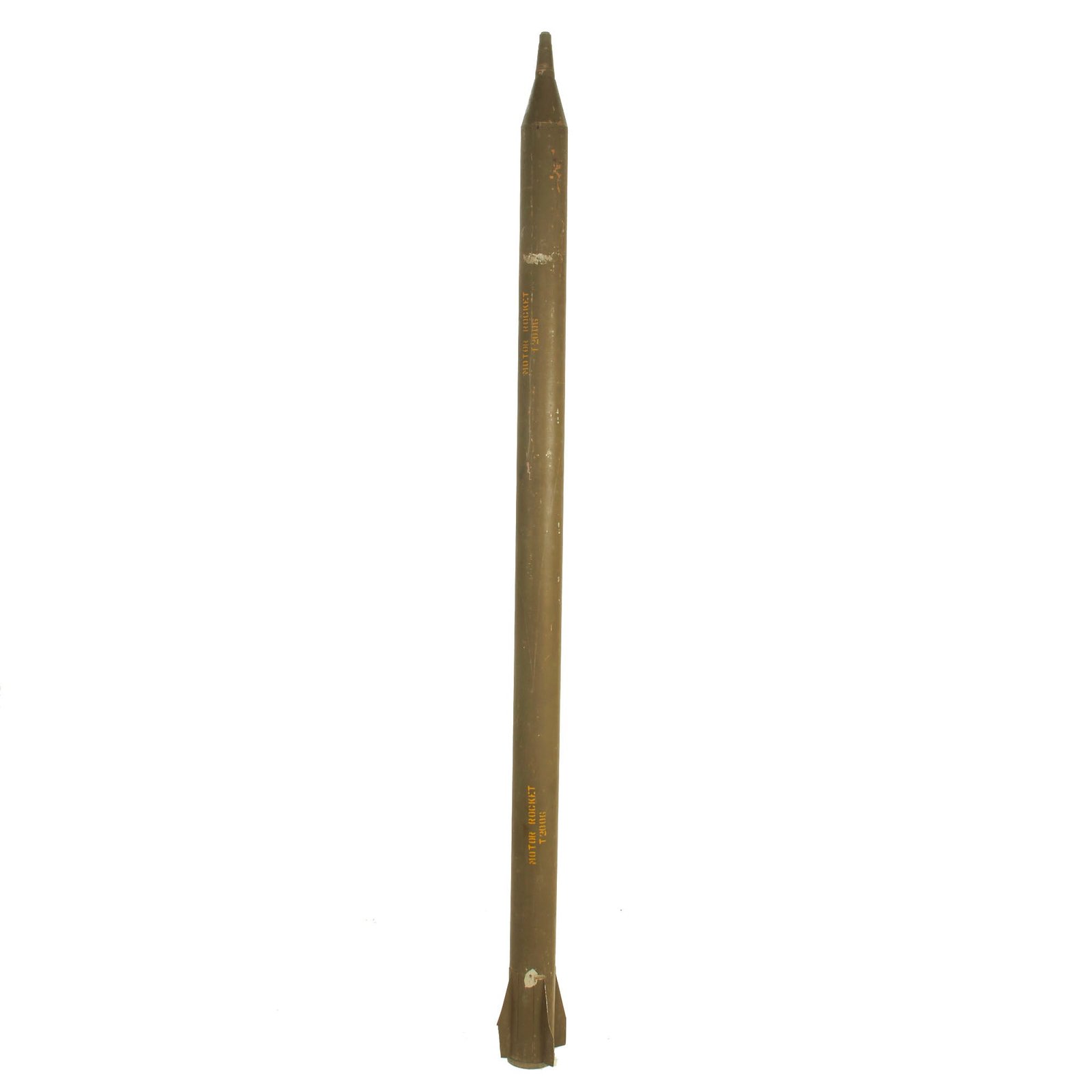 Buy Original U.S. Korean War Era T-2006 Rocket Motor As Used On The 76mm HEAA Rocket T220 “Loki-Dart” | Original Firearms Antique For Sale