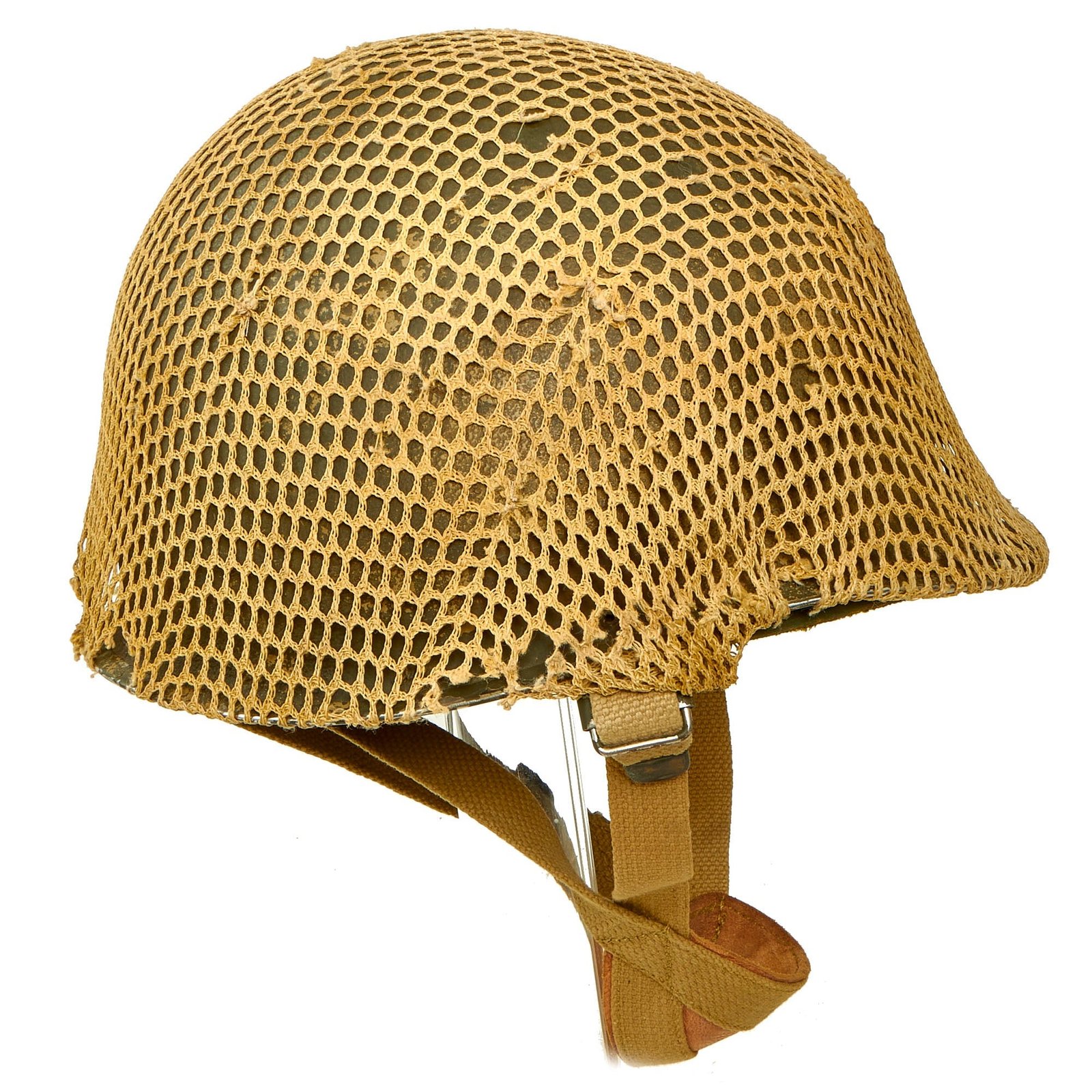 Buy Original Israel 6 Day War Israeli M1 Helmet Clone With Liner and Net | Original Firearms Antique For Sale