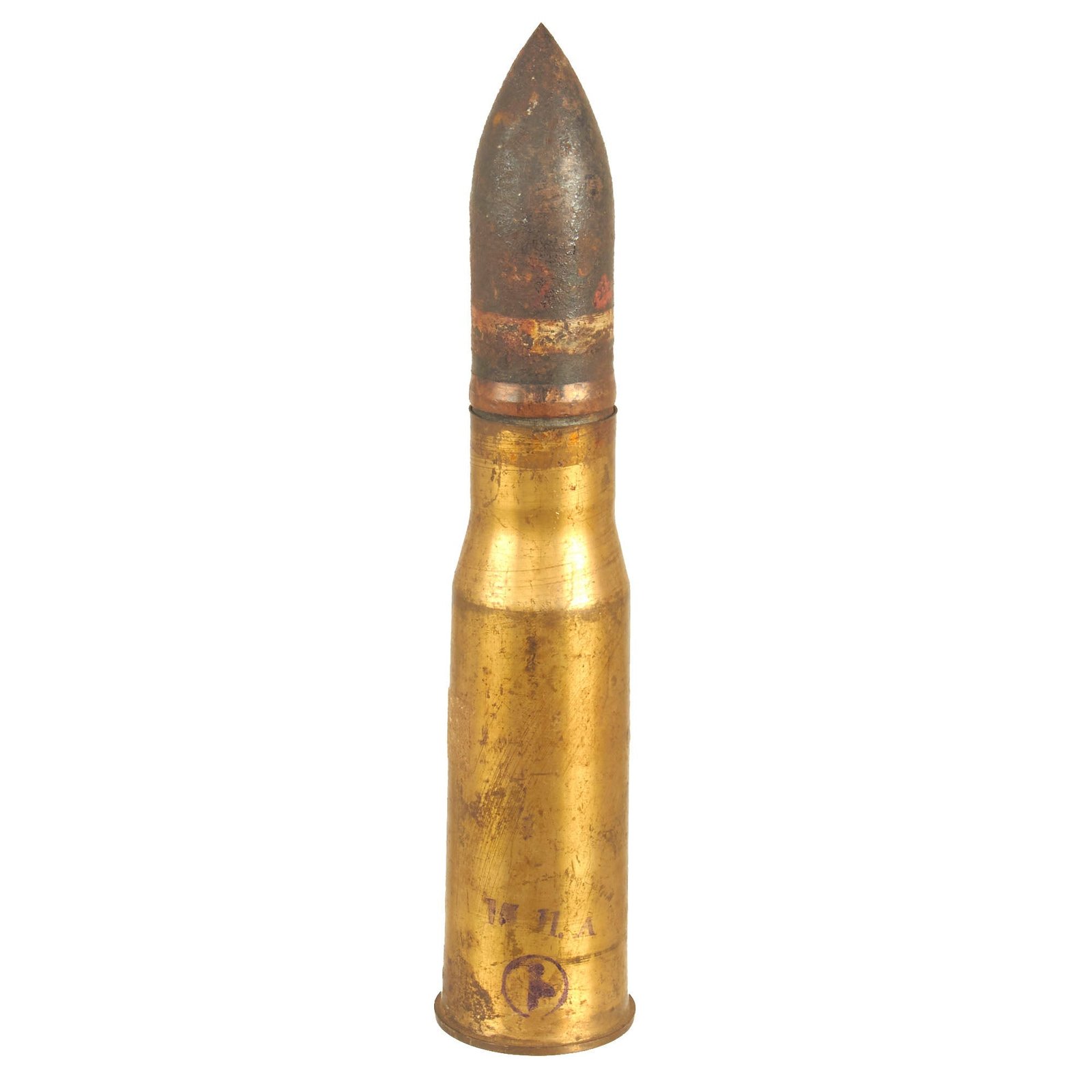 Buy Original Japanese WWII Imperial Japanese Army 37mm Round For The Type 94 Anti-Tank Gun | Original Firearms Antique For Sale
