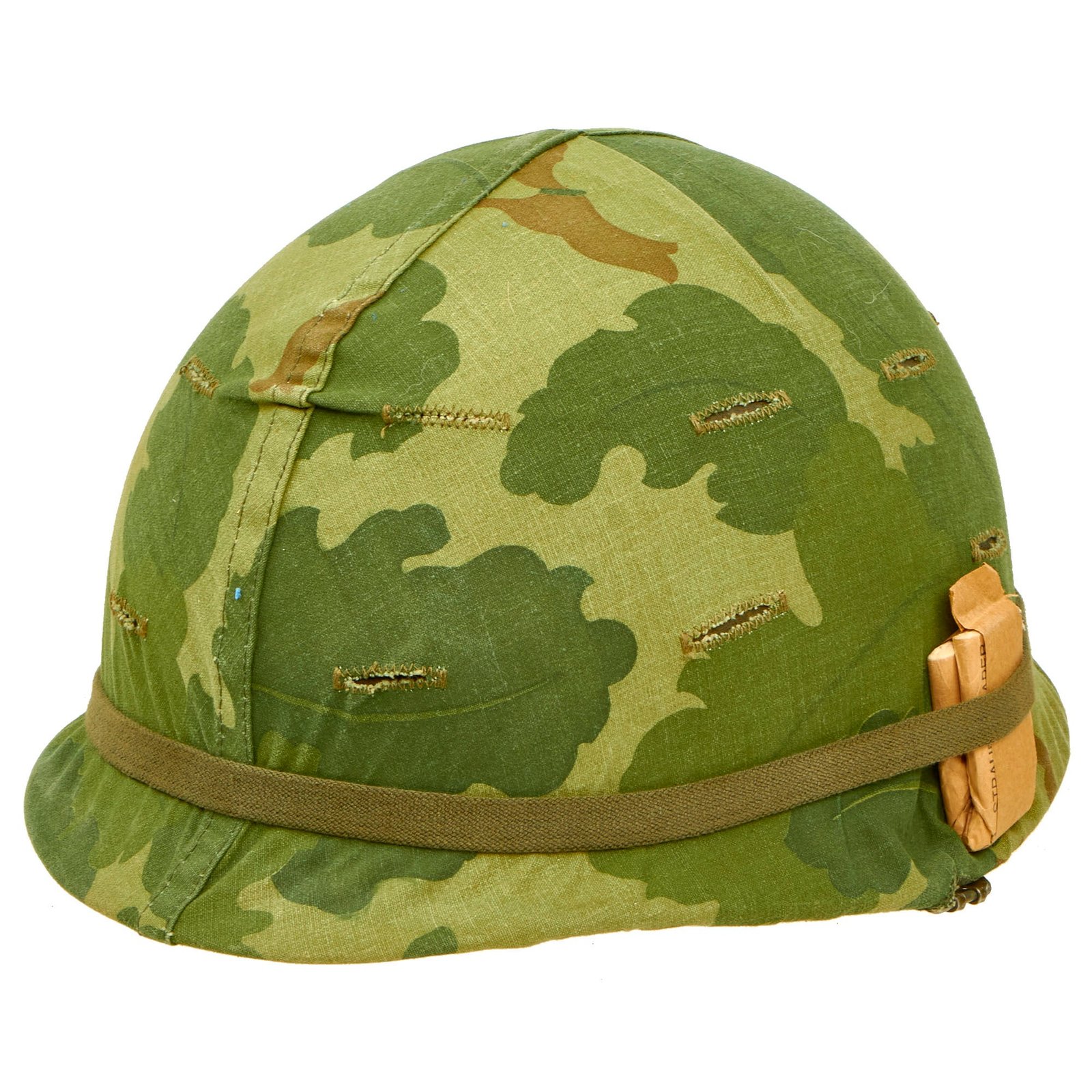 Buy Original U.S. Vietnam M1 Helmet with Reversible Camouflage Cover and Liner - Complete | Original Firearms Antique For Sale