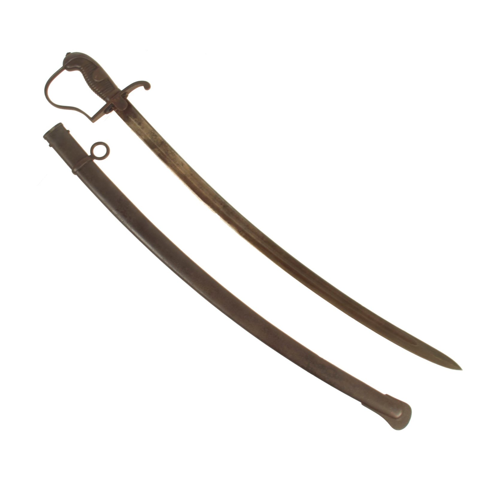 Buy Original Imperial German WWI 67th (2nd Lower Alsatian) Field Artillery Marked Officer's Sword by Simson & Co. of Suhl dated 1914 - Blücher Saber | Original Firearms Antique For Sale