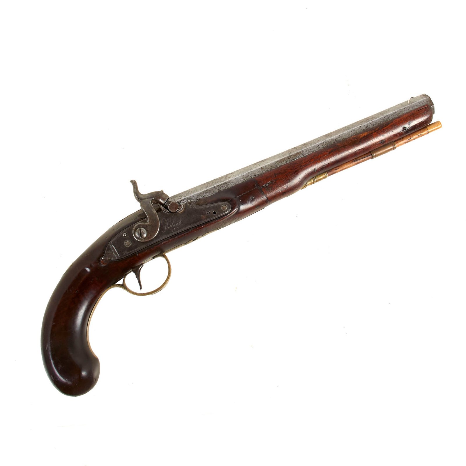 Buy Original British Percussion Converted Flintlock Officer's Dueling Pistol by Ketland & Co. - Circa 1810 | Original Firearms Antique For Sale