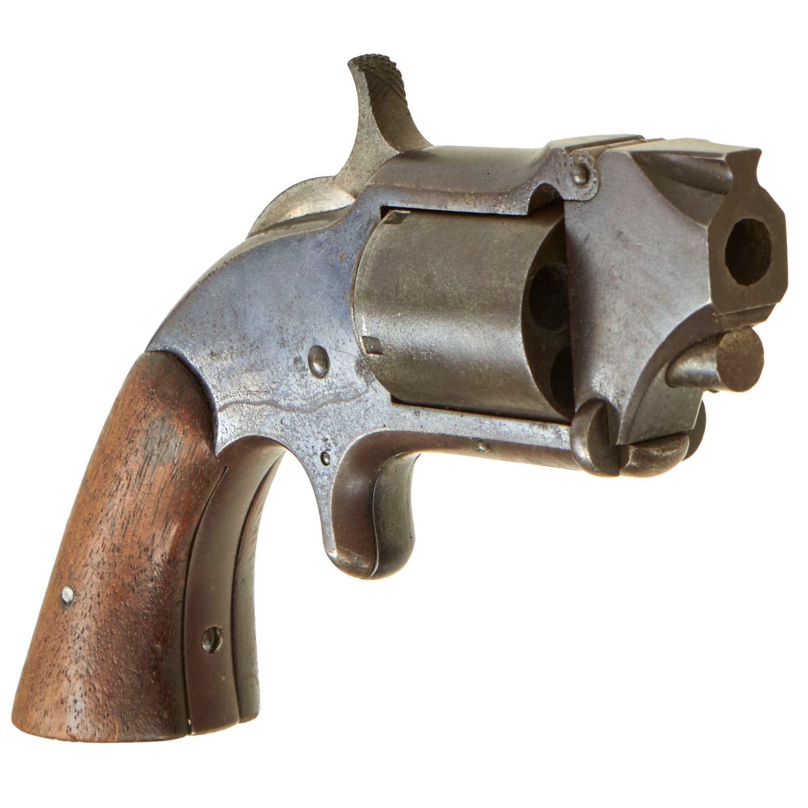 Buy Original Antique U.S. Smith & Wesson Model 1 1⁄2 1st Issue Revolver in .32 Rimfire Converted to "Belly Buster" - Serial 7161 | Original Firearms Antique For Sale