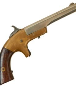 Buy Original U.S. Single Shot Brass Frame Derringer in .28 Caliber Rimfire - Serial 1468 | Original Firearms Antique For Sale