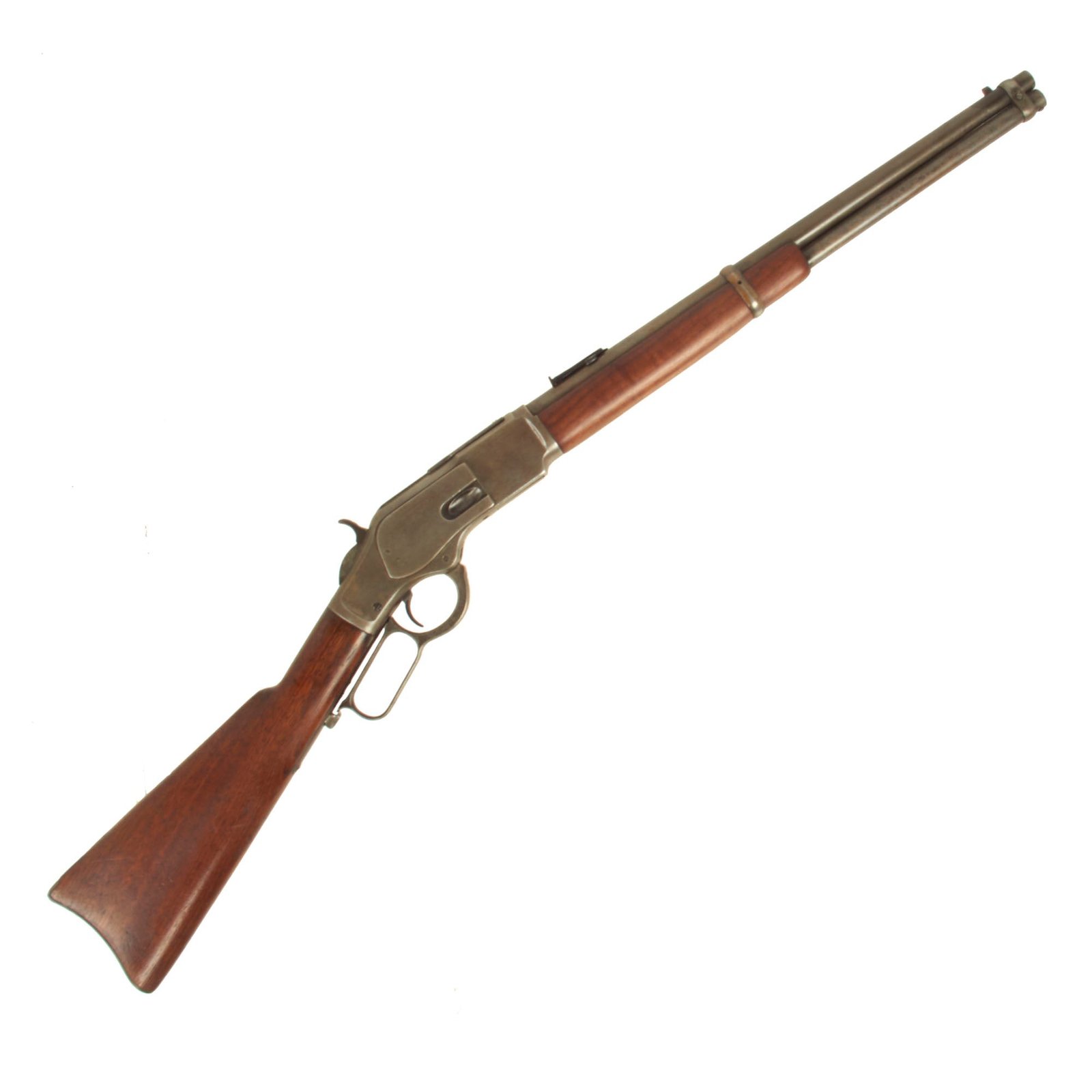 Buy Original U.S. Winchester Model 1873 .38-40 Saddle Ring Carbine Serial Number 210492B - Made in 1886 | Original Firearms Antique For Sale