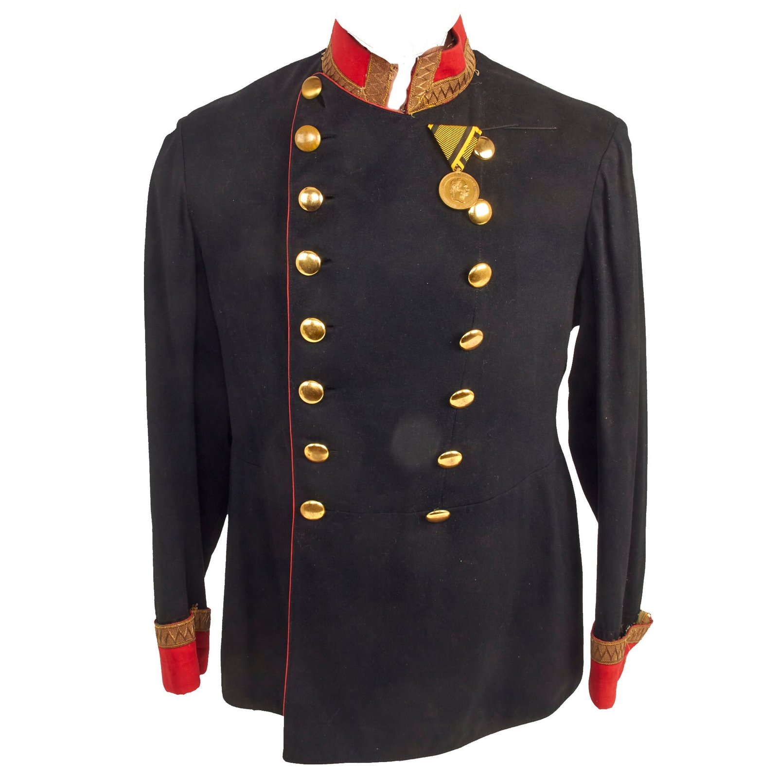 Buy Original Austro-Hungarian WWI Artillery NCO Double Breasted Dress Tunic | Original Firearms Antique For Sale