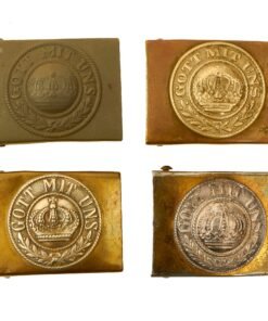 Buy Original Imperial German WWI Prussian M1915 Buckle Lot - 4 Items | Original Firearms Antique For Sale