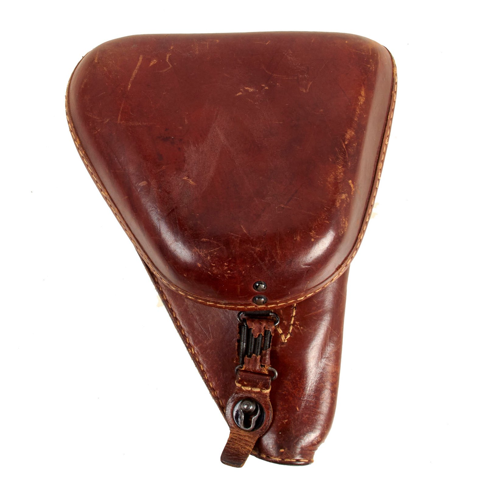 Buy Original Japanese WWII Type 14 Nambu Pistol Leather Holster - dated 1942 | Original Firearms Antique For Sale
