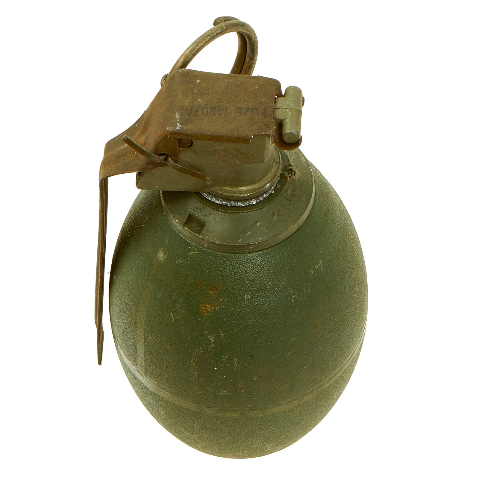 Buy Original U.S. Cold War Era Inert Plastic Type Offensive With M207A1 Fuze Assembly - “Riot Control” | Original Firearms Antique For Sale