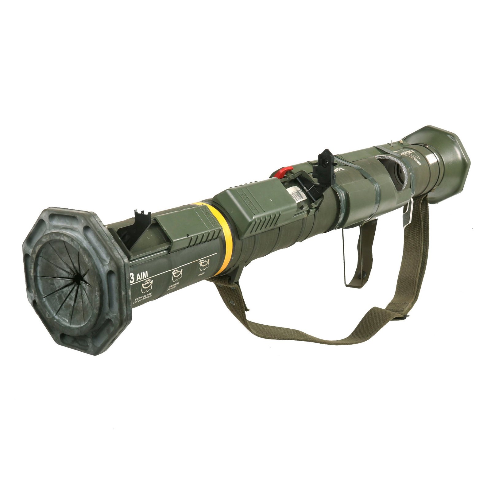 Buy Original U.S. M163 AT-4 Recoilless Smoothbore 84mm Anti-Tank Launcher with Sling - Inert | Original Firearms Antique For Sale