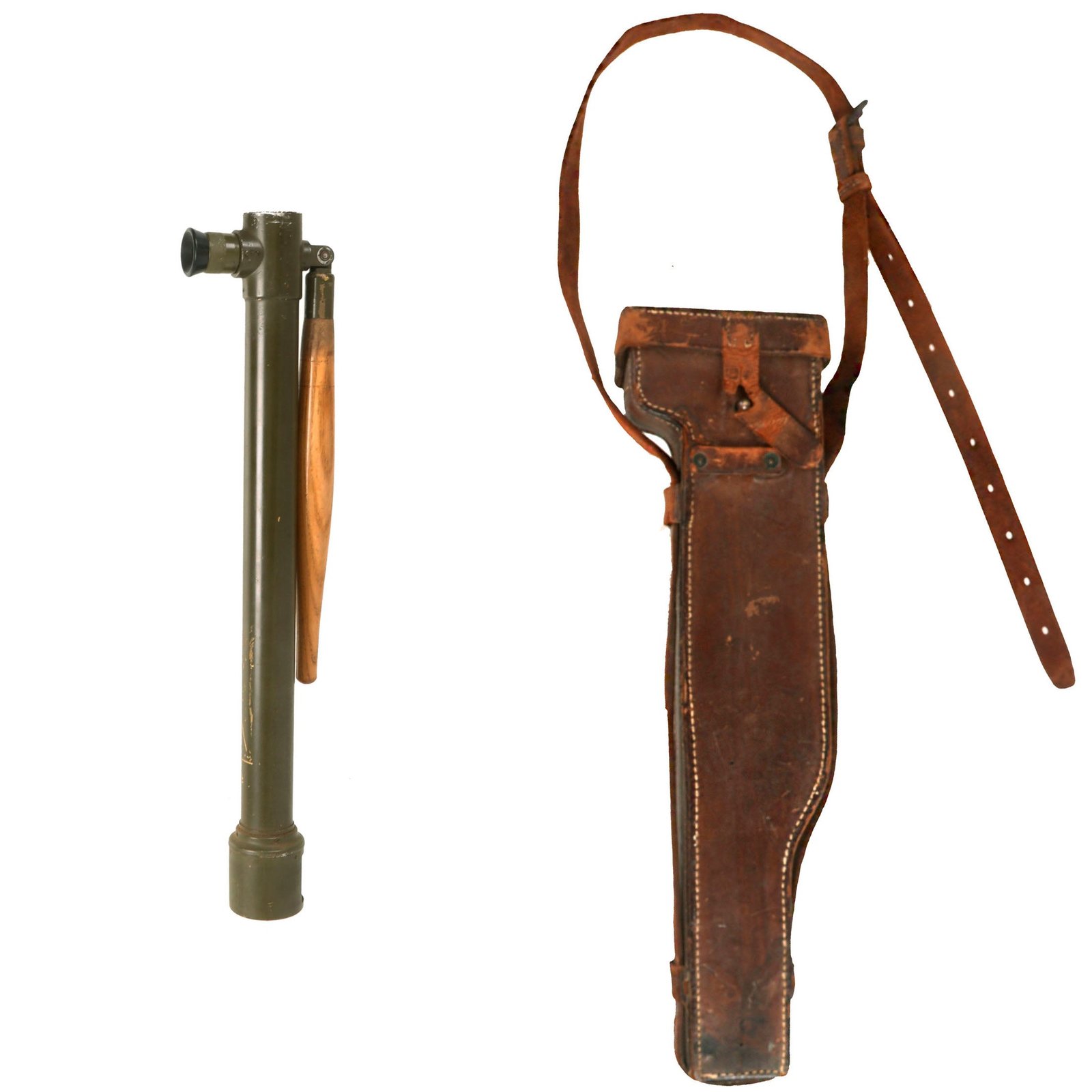 Buy Original U.S. WWI X7.5 Model 1918 Trench Periscope by Wollensak Optical Co. With Leather Case | Original Firearms Antique For Sale