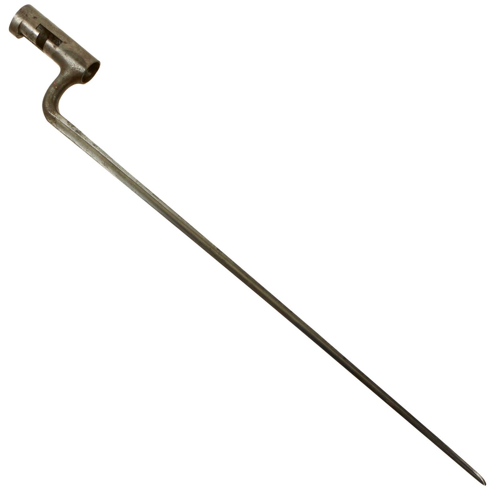 Buy Original U.S. Seminole War Era 1816 Springfield Socket Bayonet Marked U.S. | Original Firearms Antique For Sale