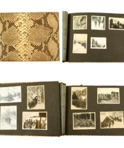 Buy Original German WWII Heer Army Gebirgsjäger Mountain Trooper Personal Photo Album - 52 Photos | Original Firearms Antique For Sale