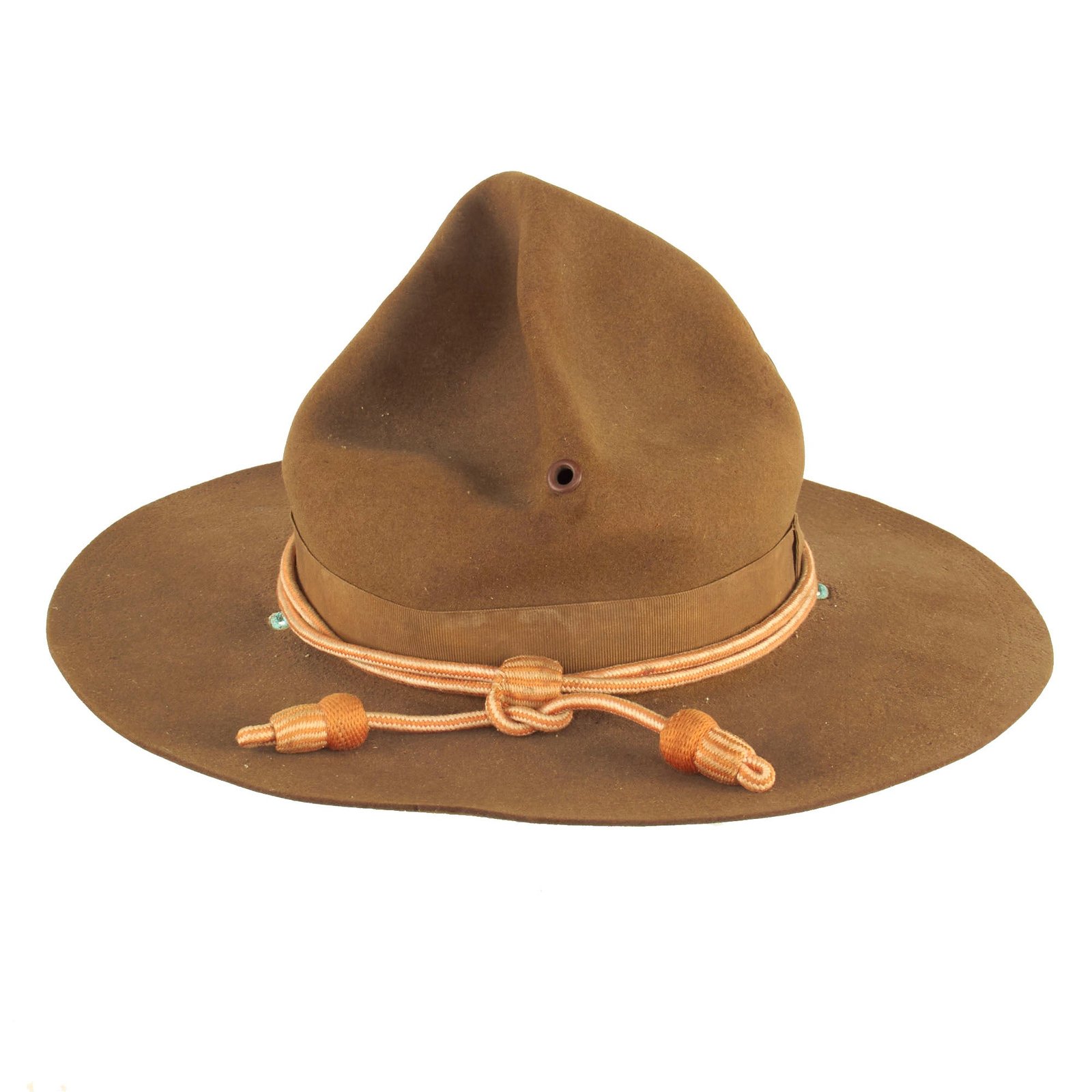 Buy Original U.S. WWI US Army M1911 Felt Campaign Hat by Stetson With Signals Corps Cord | Original Firearms Antique For Sale