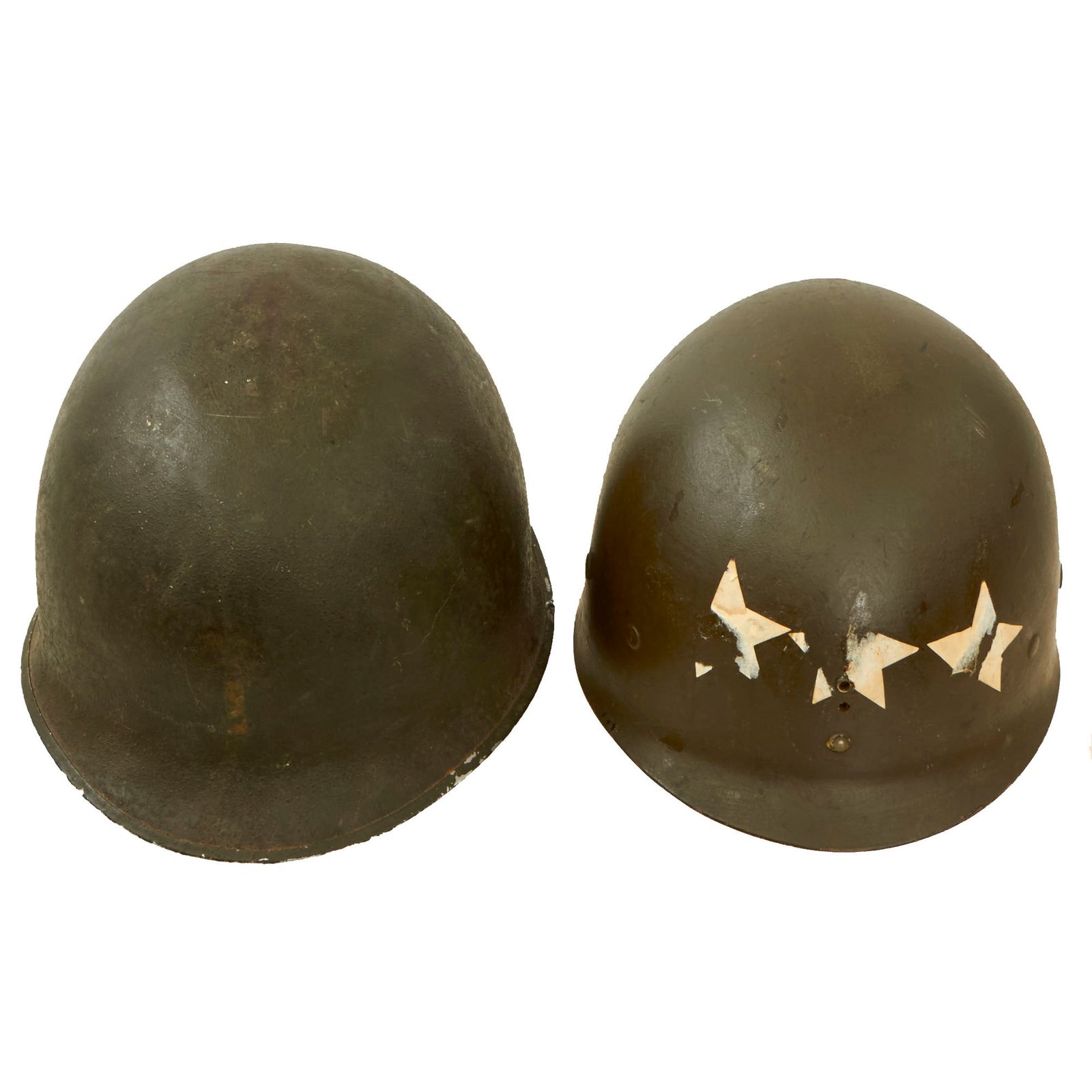 Buy Original WWII Lieutenant 1942 M1 McCord Front Seam Fixed Bale Helmet with Westinghouse Liner | Original Firearms Antique For Sale