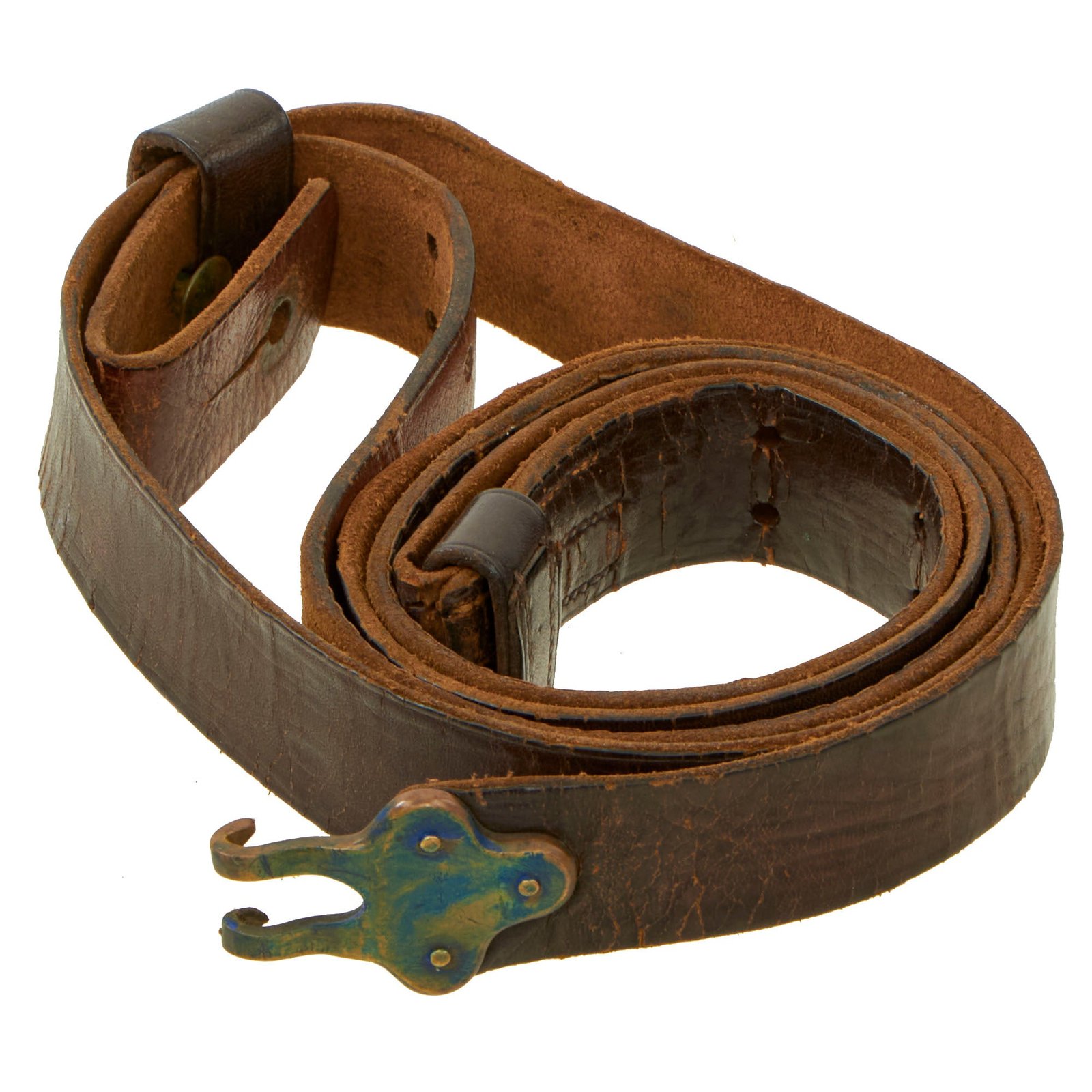Buy Original U.S. M1887 Springfield Trapdoor or Krag Rifle Leather Sling | Original Firearms Antique For Sale