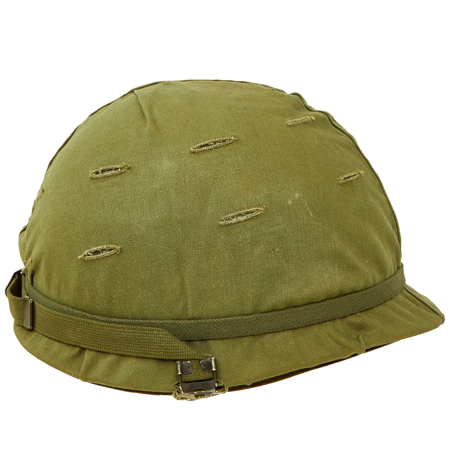Buy Original U.S. Korean War Era Produced Early Vietnam McCord M1 Helmet with Olive Drab Cover and Firestone Liner | Original Firearms Antique For Sale