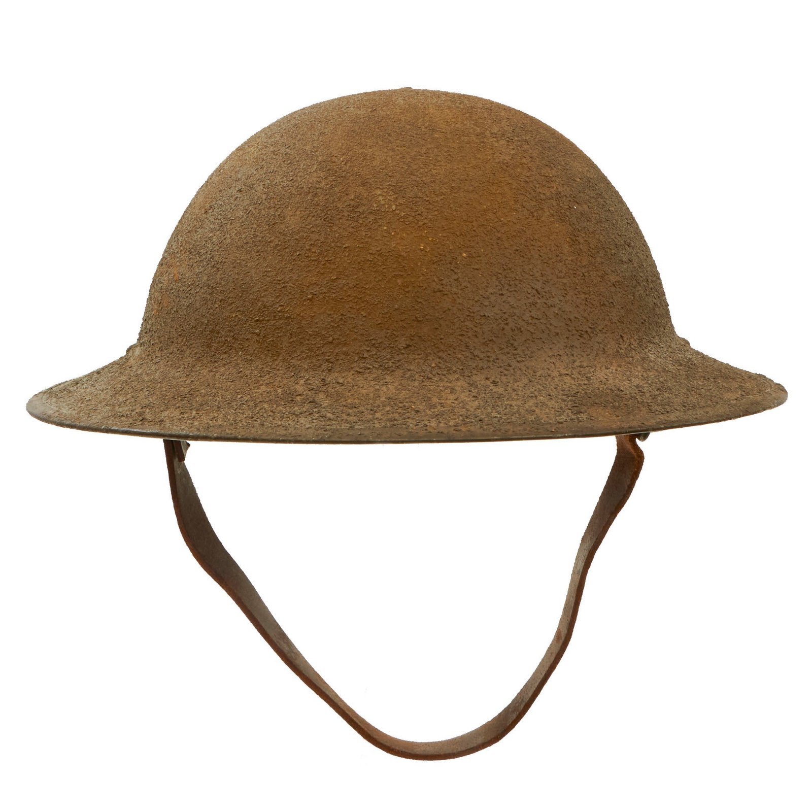 Original U.S. WWI M1917 Helmet with Liner & Chinstrap - Excellent & Unissued - Size 7 3/8